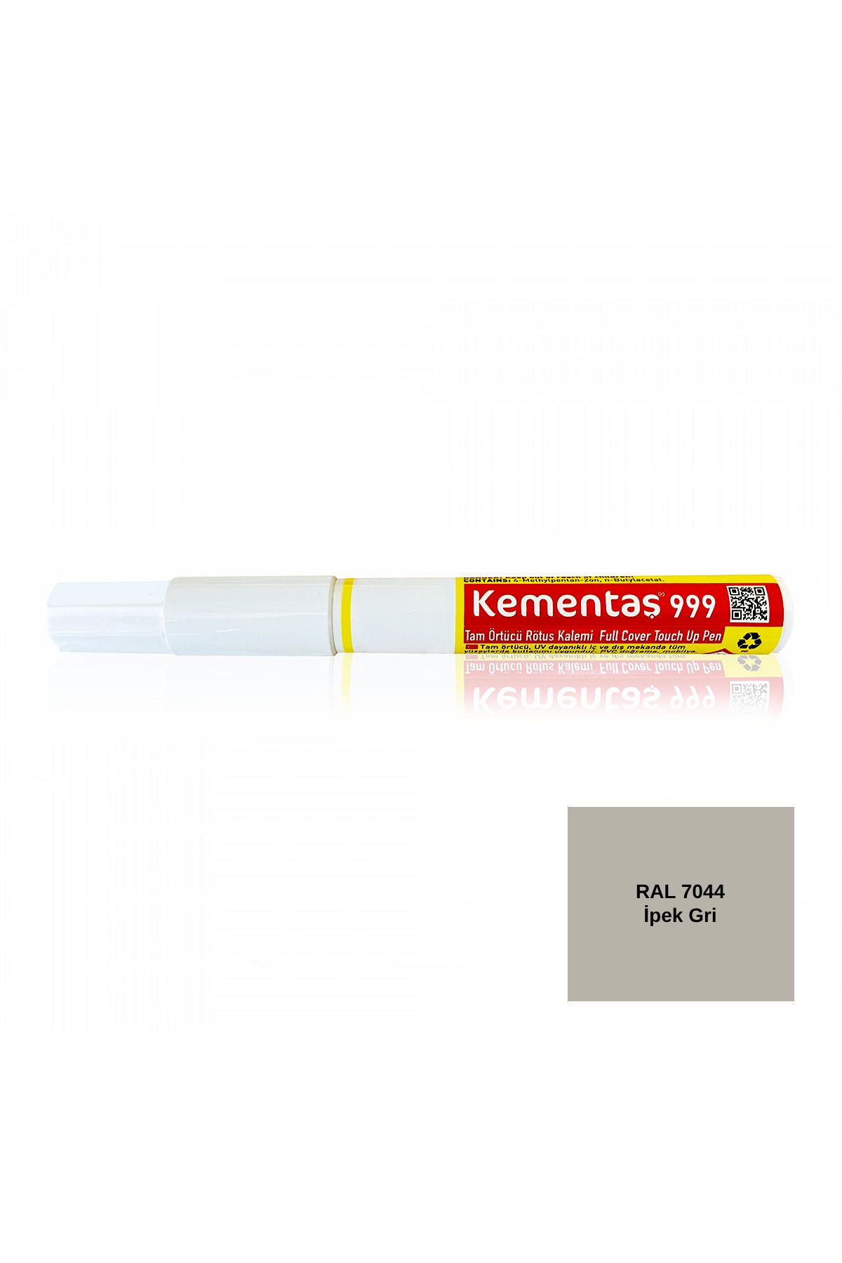 Kementaş-قلم لمس ذو غطاء كامل باللون الرمادي الحريري RAL 7044، قلم لمس ذو غطاء كامل 1