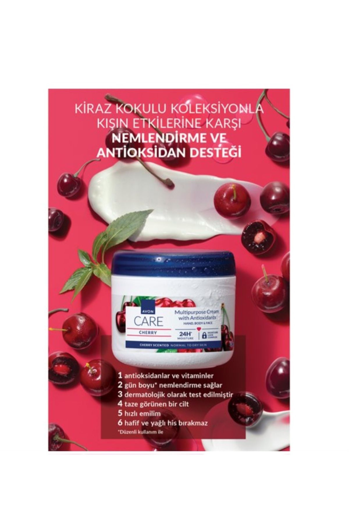 AVON Care Kiraz Kokulu Çok Amaçlı Krem 400ml