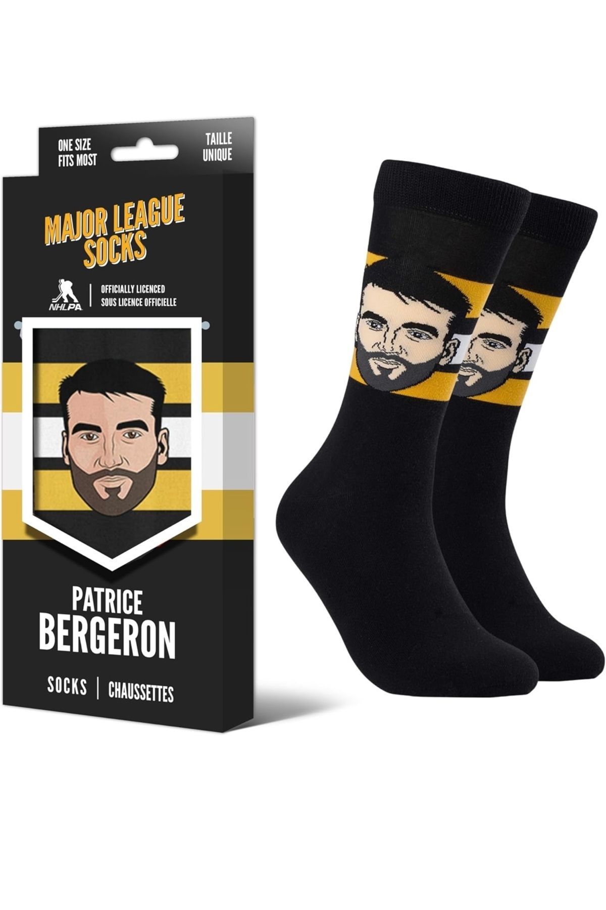 Happy Socks İthal Özel Seri Unisex Renkli Çorap -Patrıce BERGERON Player - Crew Socks