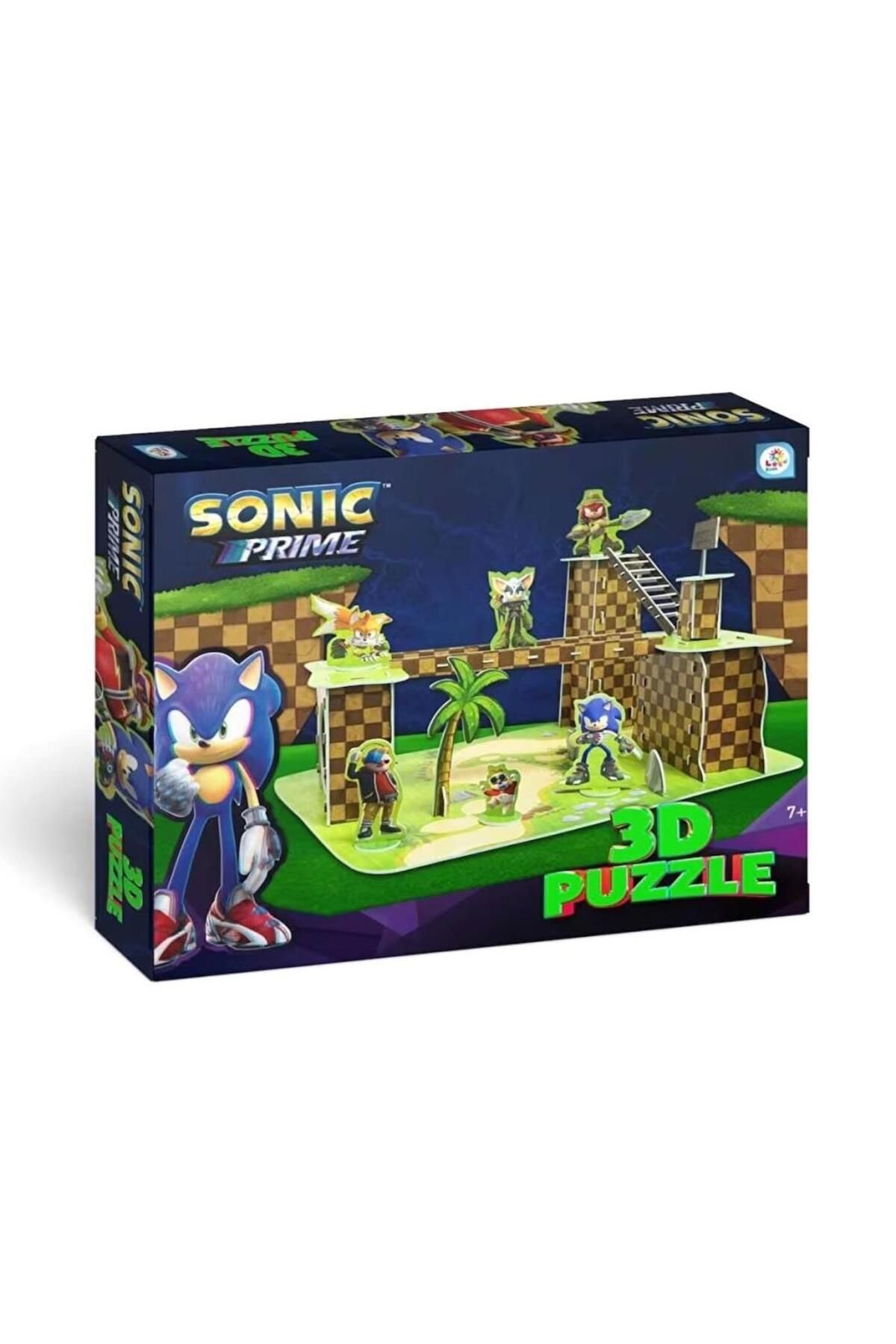 Liodoro Nessiworld SO7947 Sonic 3D Puzzle -Laçokids