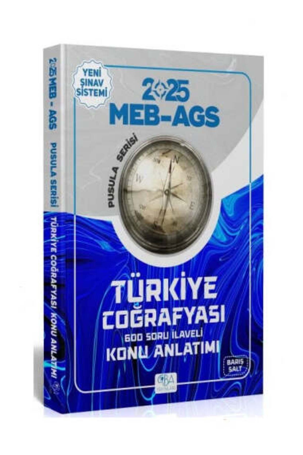 Garantör Akademi CBA Yayınları 2025 MEB-AGS Türkiye Coğrafyası Konu Anlatımı Pusula Serisi yeni