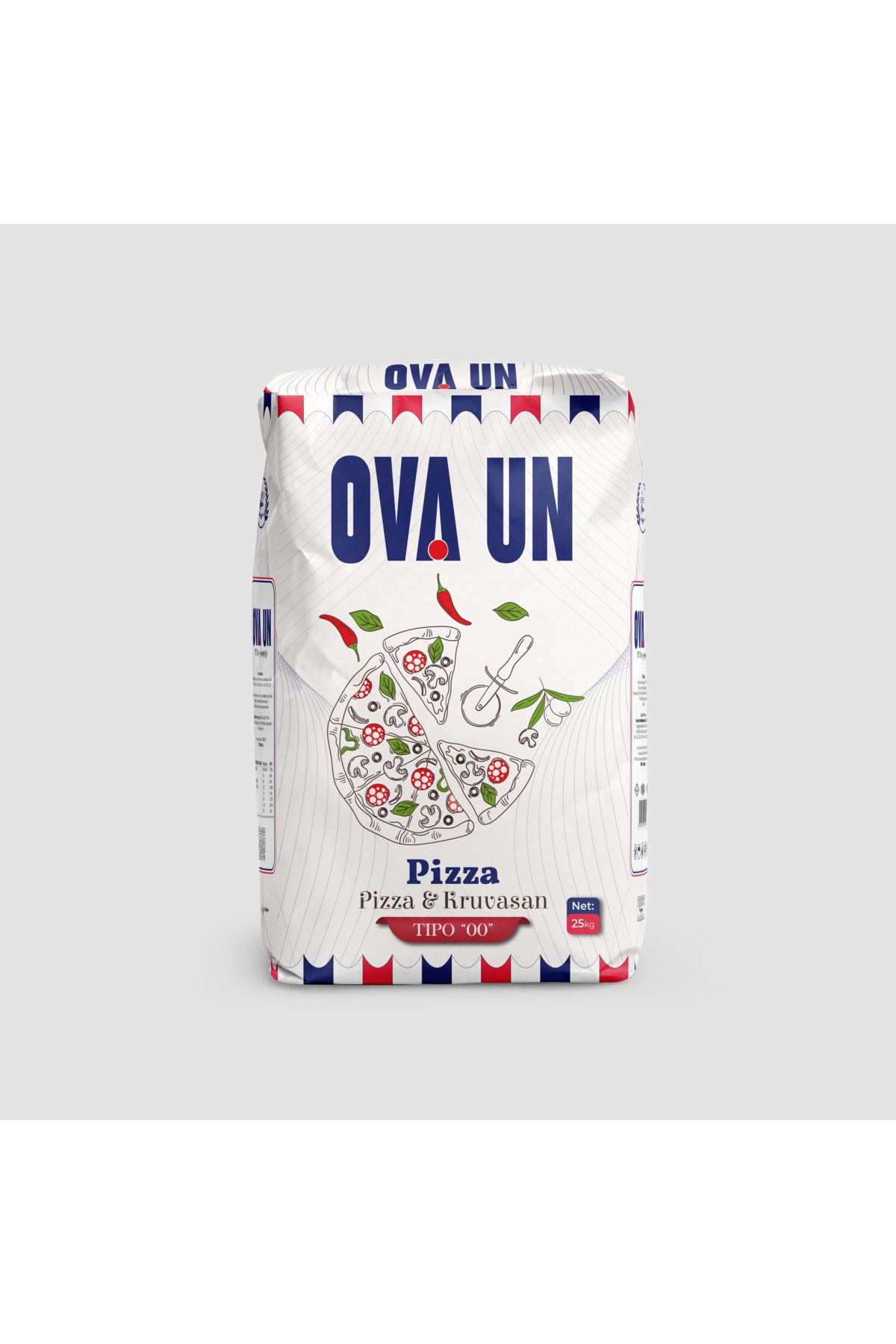 Ova un Kruvasan Pizza 25 KG