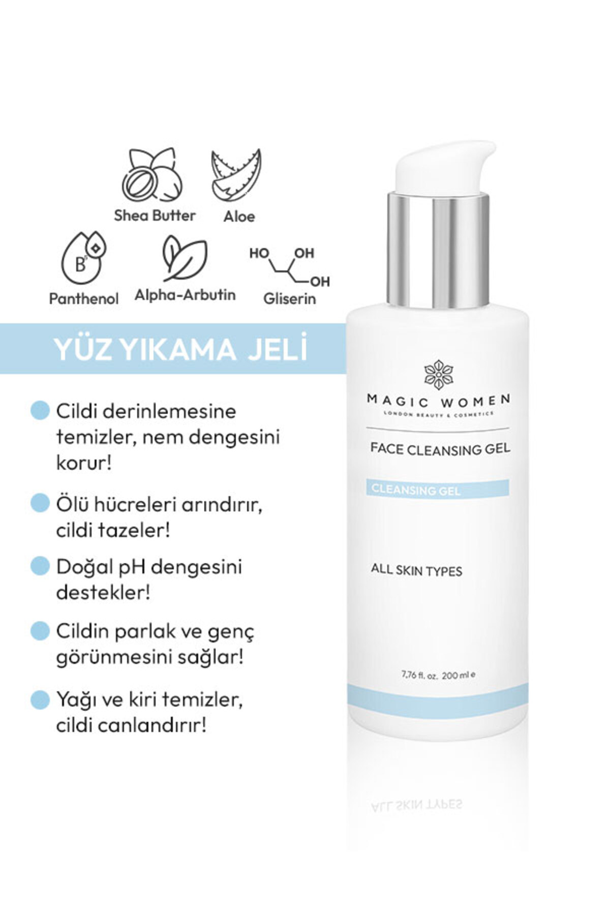 Arındırıcı Ve Canlandırıcı Yüz Temizleme Jeli - 200 ml — TYCBB75FB262B5D909 — تصویر 3 از 6