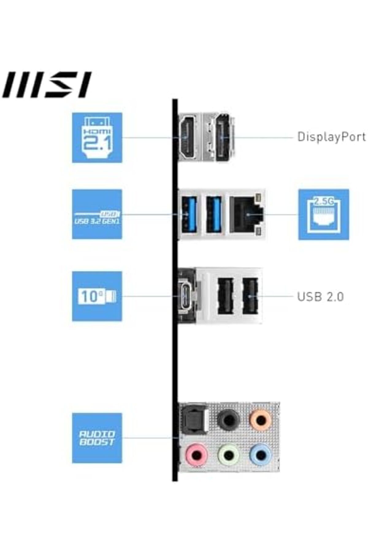 STOREMAX prhshop LAN ATX 1x 2.5G USB3.2 HDMI,DP 5333(OC) PCI-E,M.2 1700 DDR4 II SOKET B760-P DDR4 MB PRO Yeni