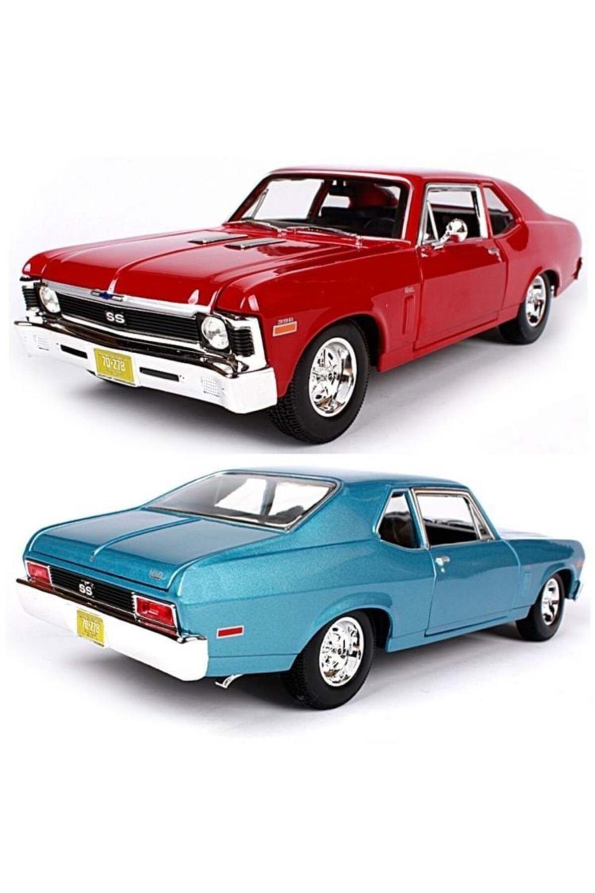 TimeStart 1:18 Maisto 1970 Chevrolet Nova SS