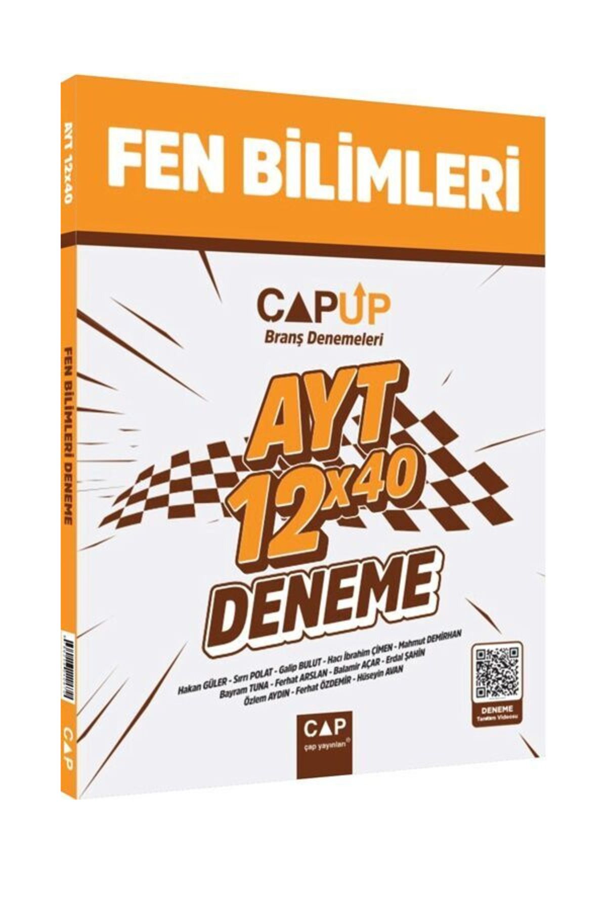 Çap Yayınları Çap Yayınları AYT 12 X 40 Up Fen Bilimleri Branş Deneme