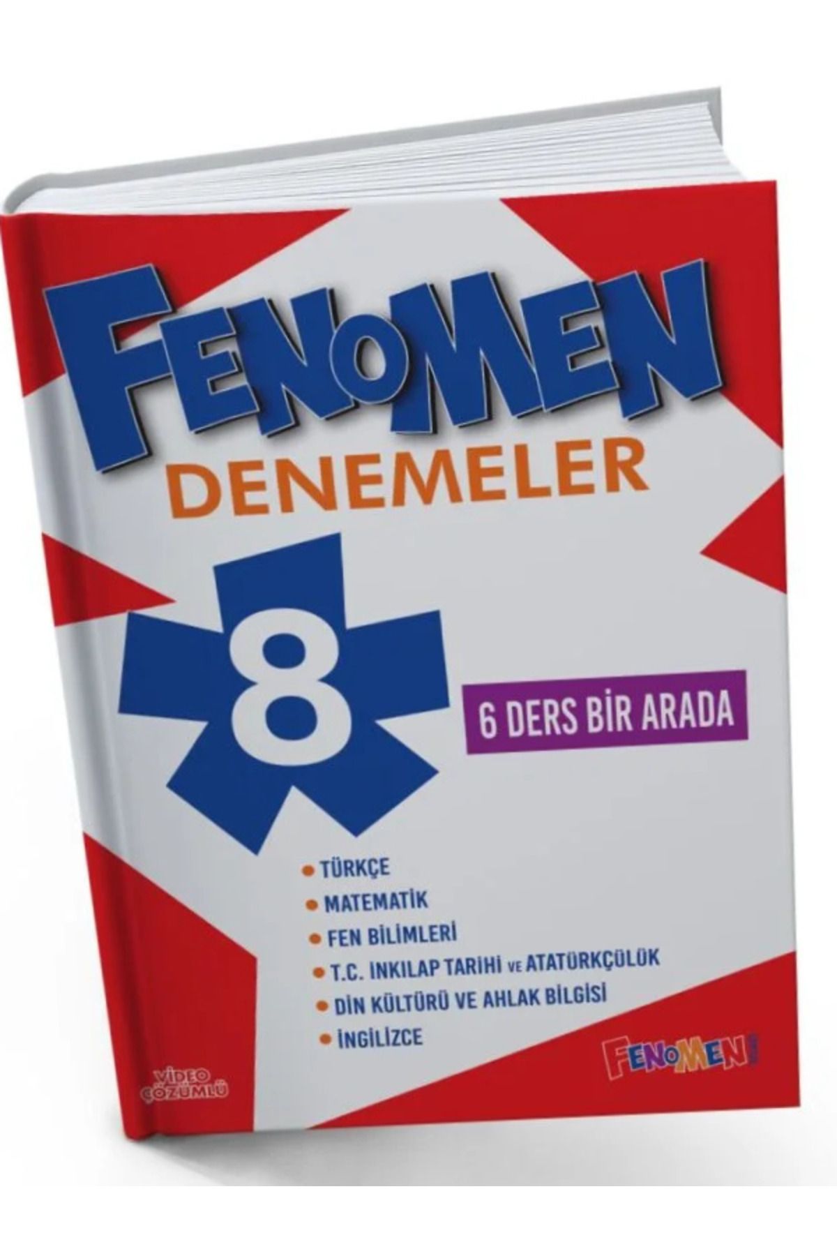 Bes Yayınları Fenomen 8 Tüm Dersler Branş Denemeleri 6 Ders Bir arada