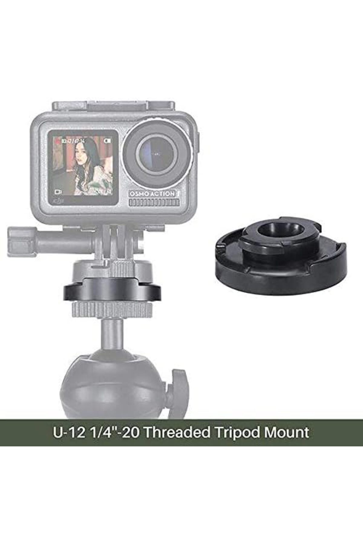 STOREMAX Erhnshp Tripod Adaptörü Osmo Action U-12 Dji Yeni rnbuyshop 995340