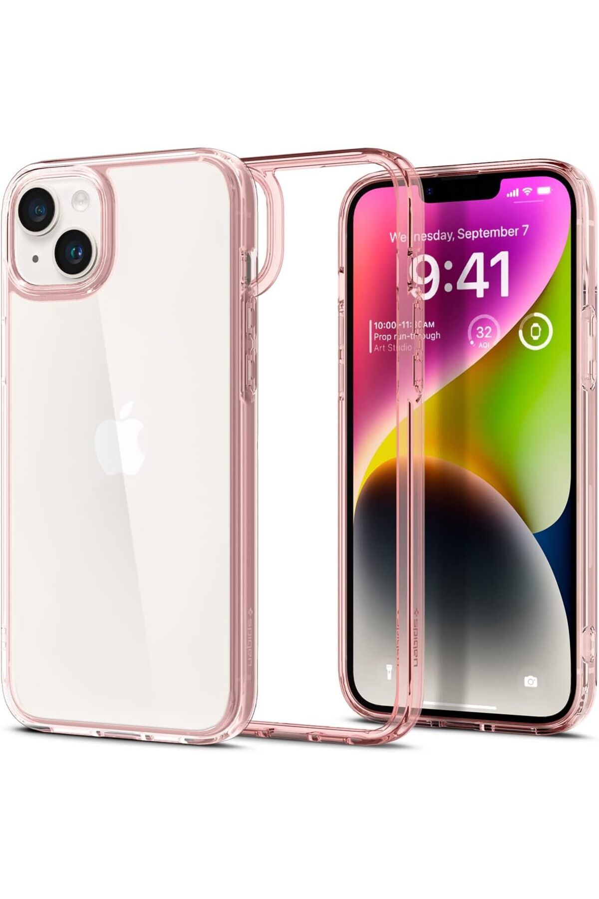 NcK iPhone 14 Plus Kılıf Ultra Hybrid Rose Crystal - ACS04897