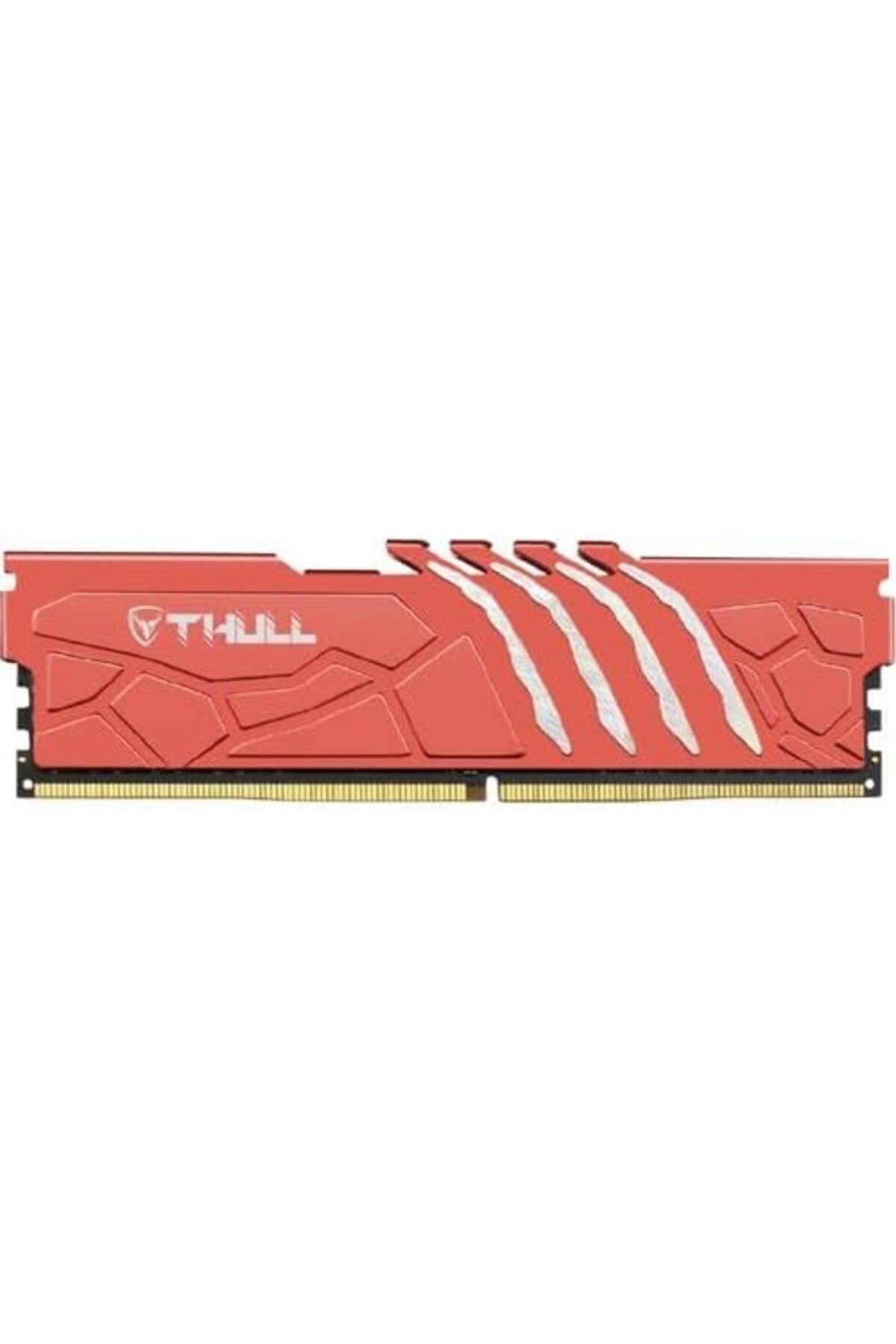 NcK Vortex 8gb 3600MHZ CL19 1.35V Red Heatsınk Ddr4 Ram THL-PCVTX28800D4-8G-R