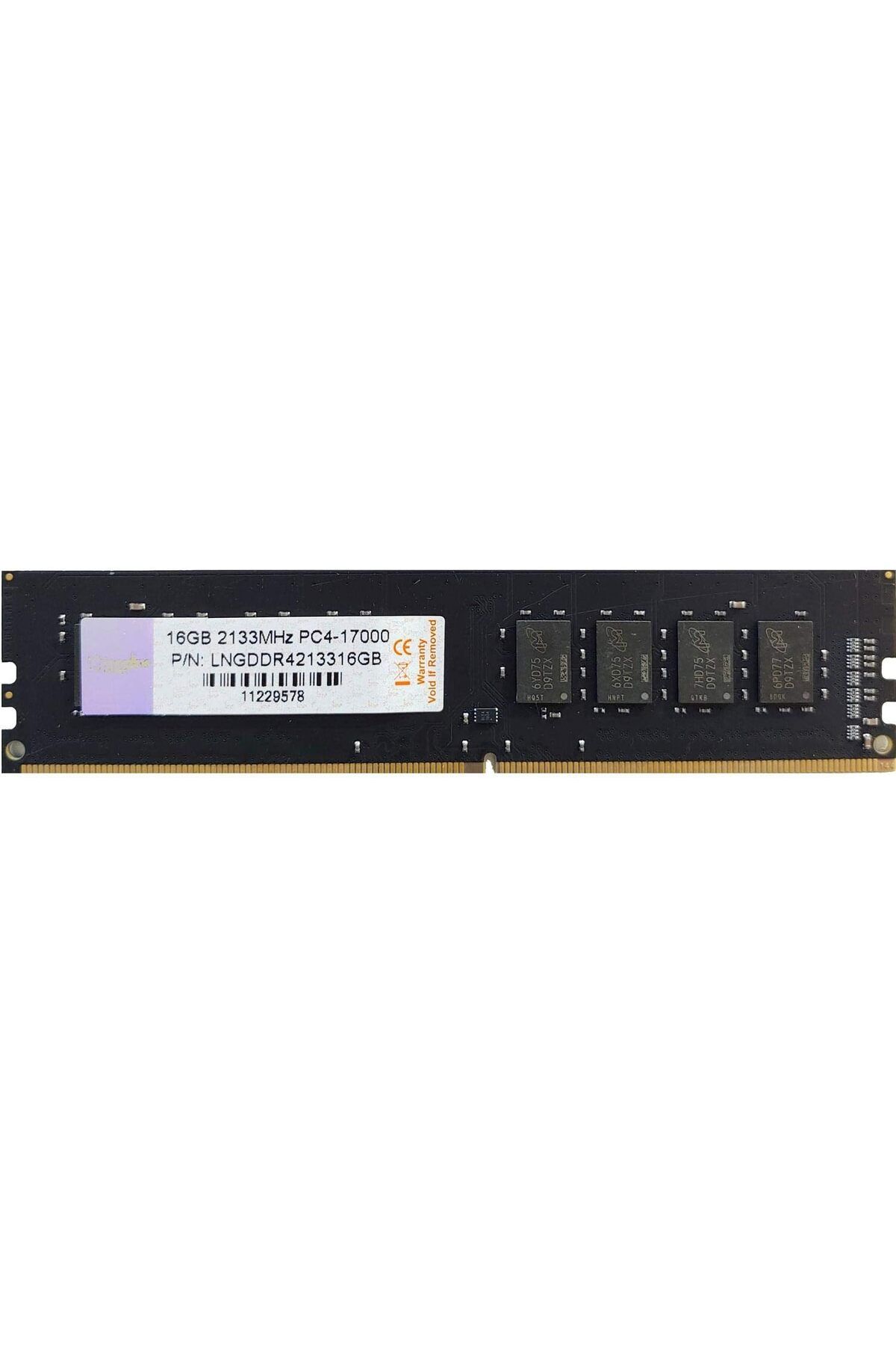 NcK LNGDDR42133DT/16GB 16GB DDR4 2133MHz Masaüstü PC Bellek CL15 PC4-17000