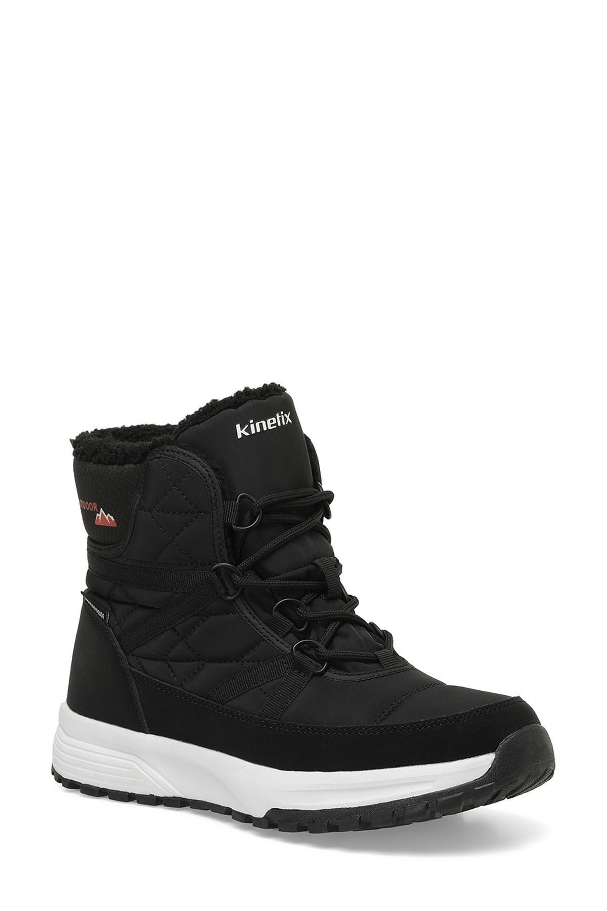 Kinetix Kadın Original Su Geçirmez Siyah Outdoor Kışlık Bot - Winter Women Waterpoof Black Boot