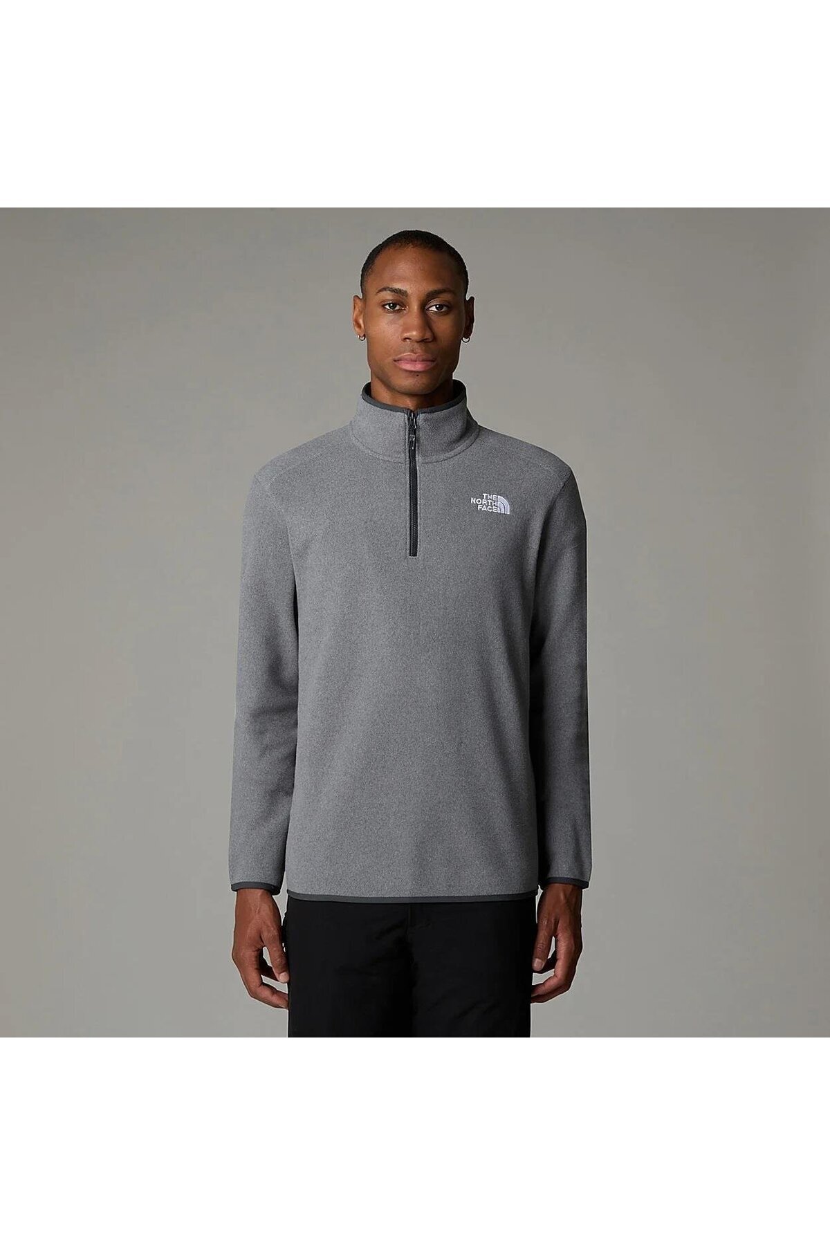 نورث فیس M 100 Glacıer 1/4 Zip مردانه نیم زیپ قطبی NF0A855W4HJ1