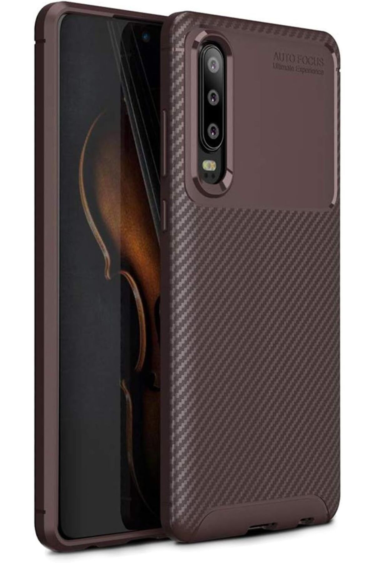 NcK Huawei P30 için Kılıf Legion Series Kahverengi [P30 ile Uyumlu Kılıf - Kahverengi]