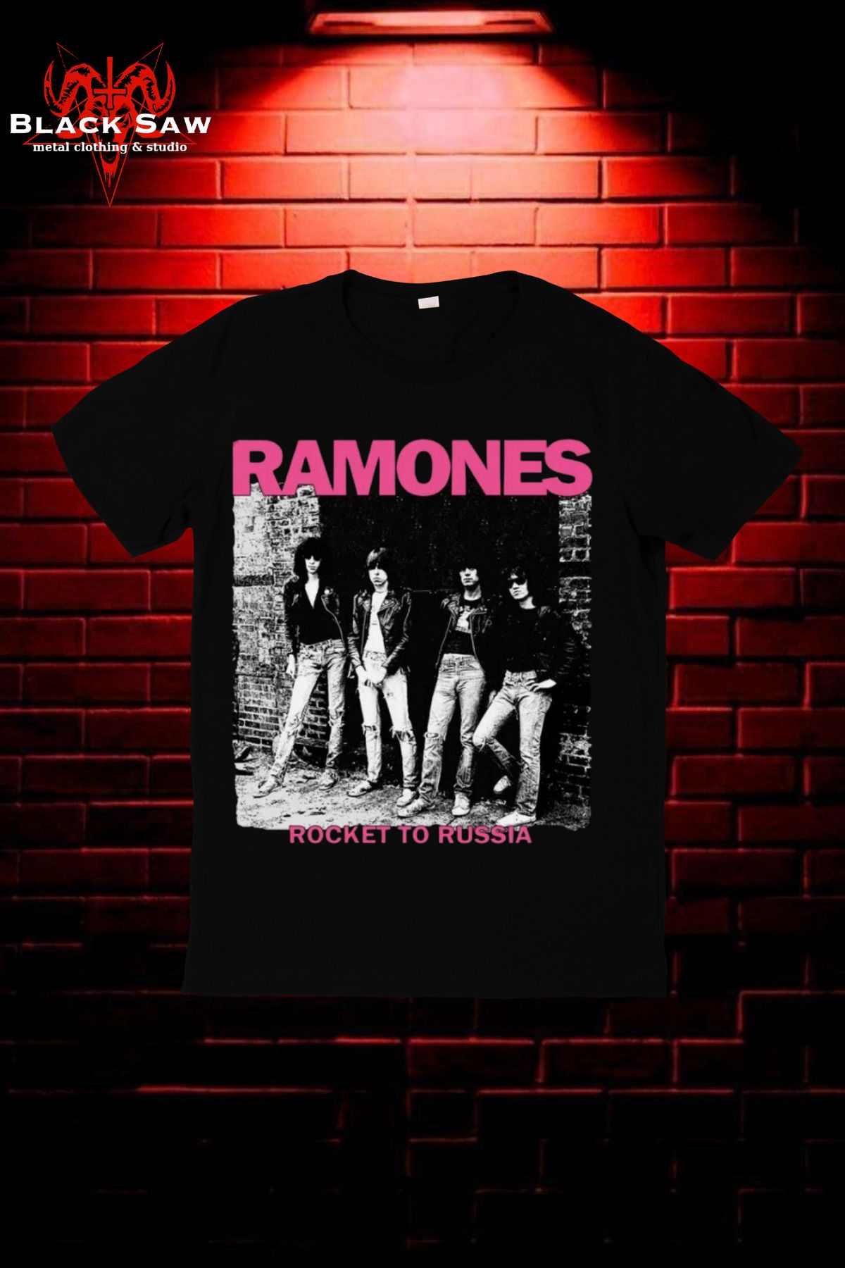 Valens Ramones Punk Grup Tshirti