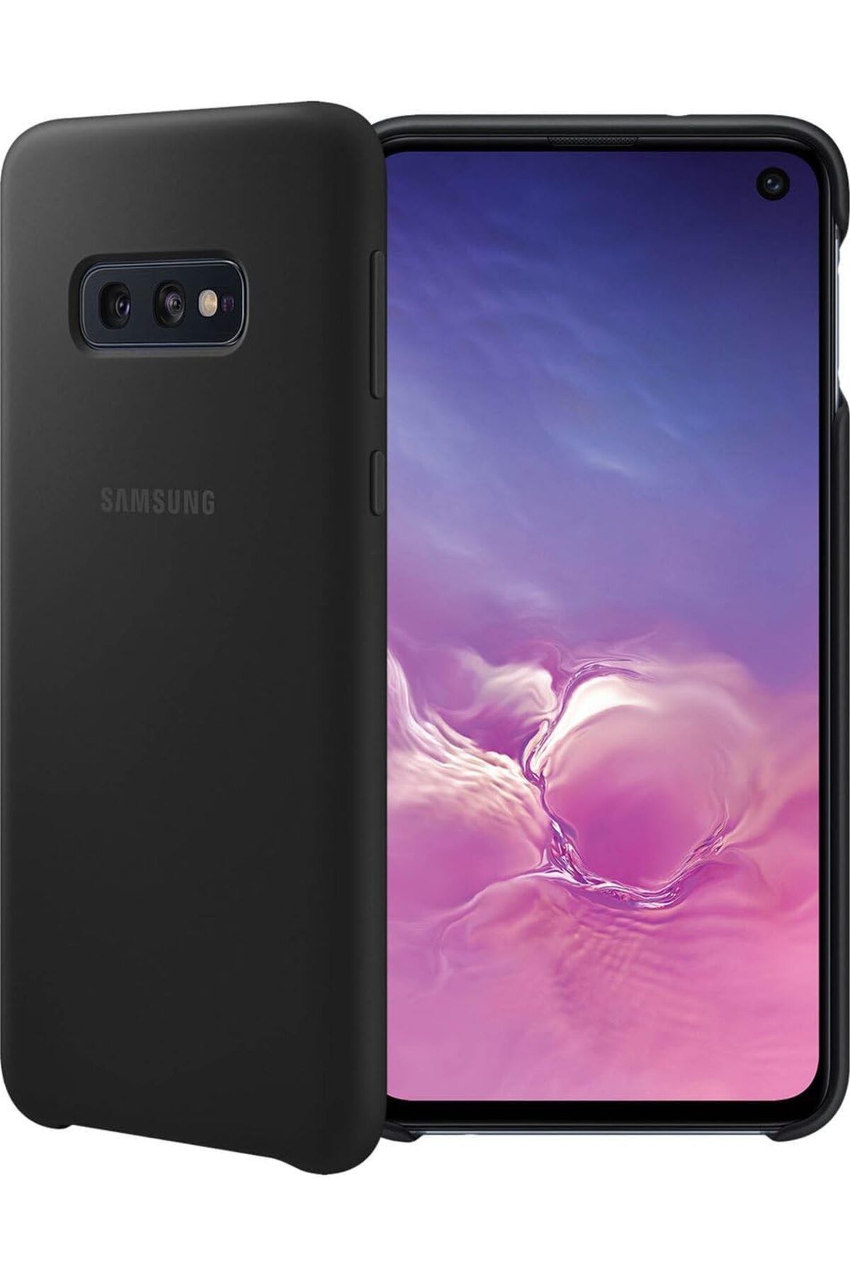 NcK EF-PG970TBEGWW Galaxy S10e Silikon Kılıf, Siyah