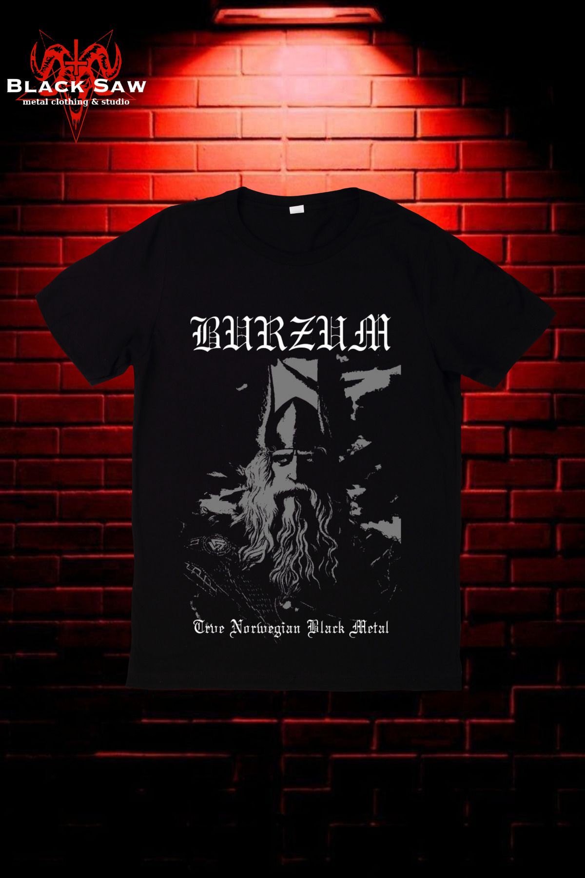 Valens Burzum True Norwegian Black Metal Tshirt