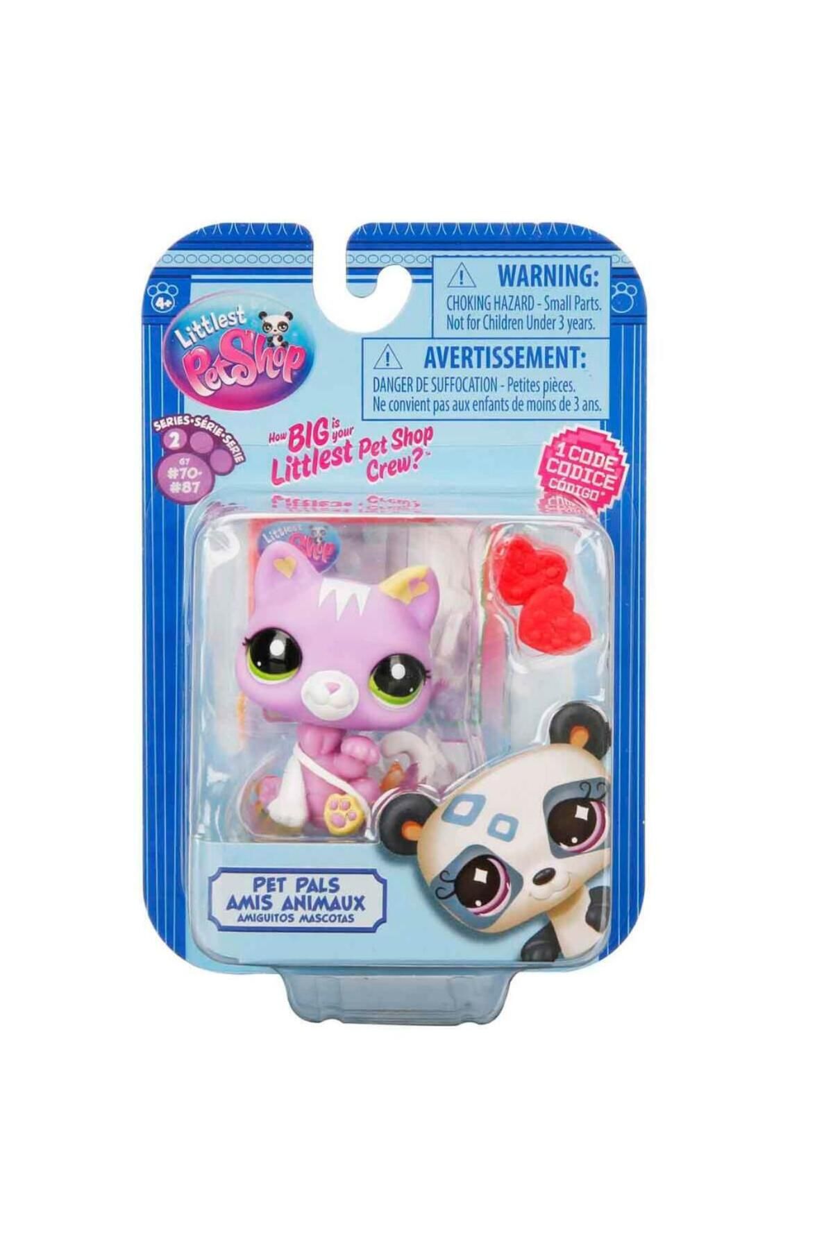 Littlest Pet Shop Minişler Tekli Paket S2 – Mor Kedi 00522-G7-74