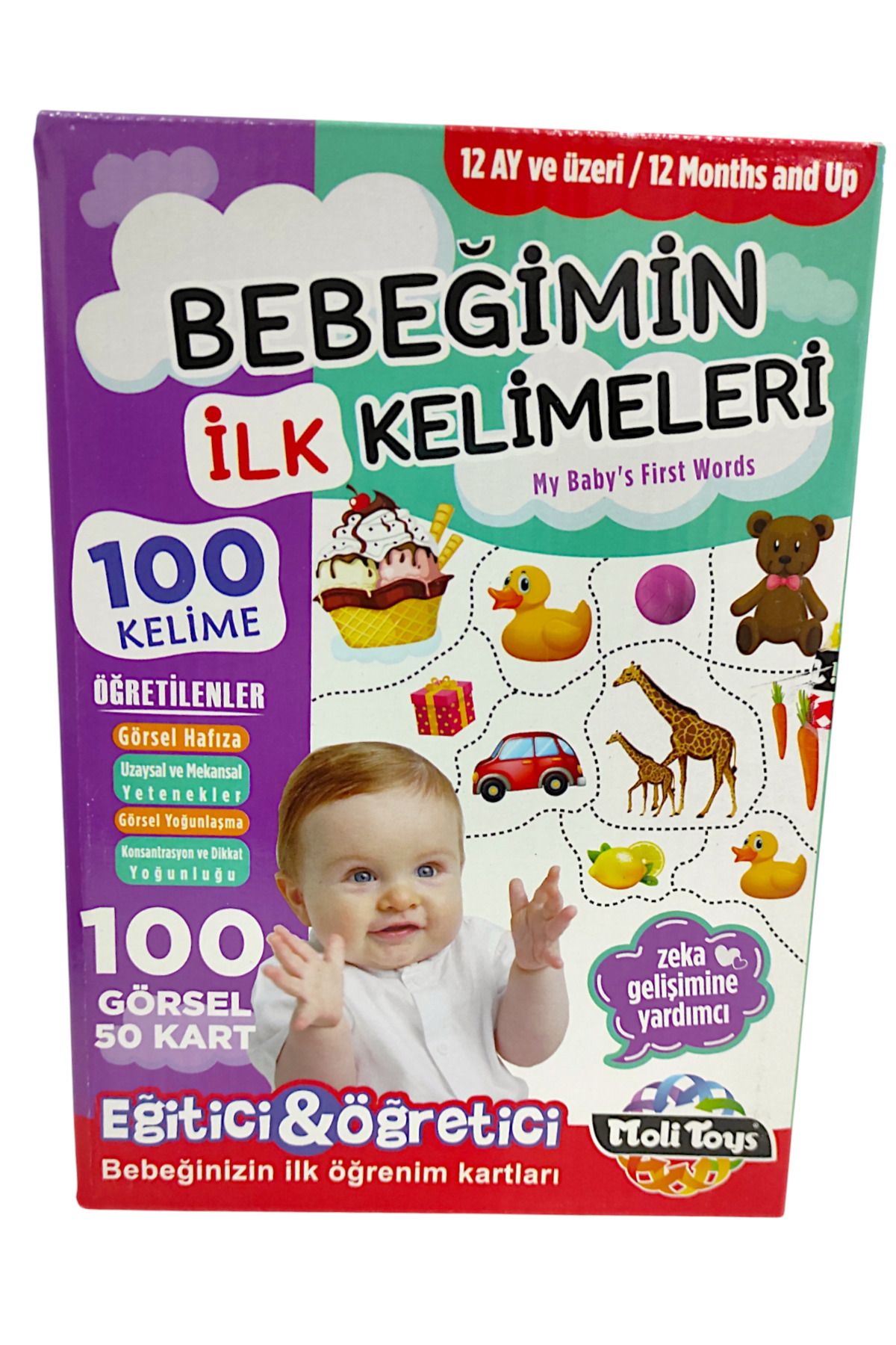 kaplantoys Bebeğimin İlk Kelimeleri (100 kelime) eğitici-öğretici