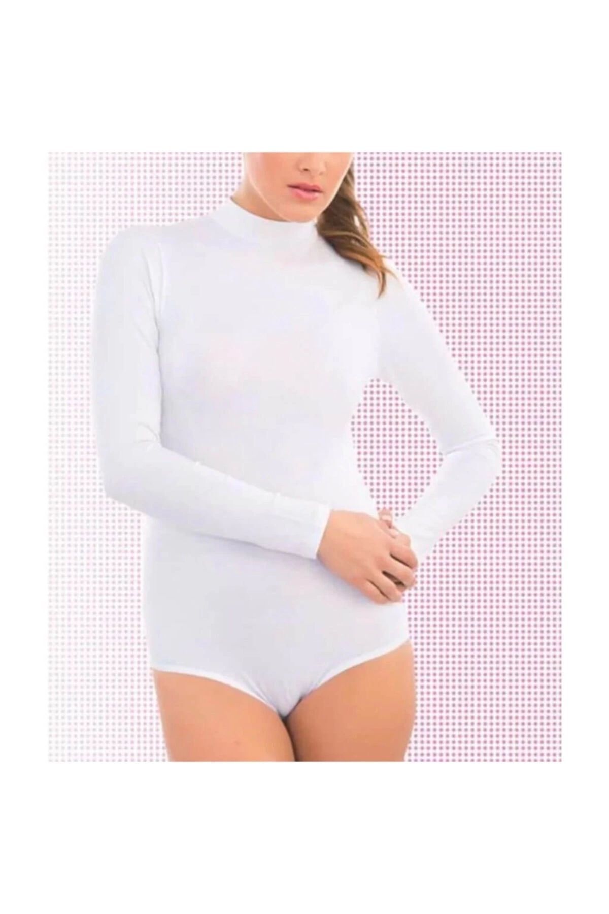 fevien 9258 Uzun Kol Çıtçıtlı Body