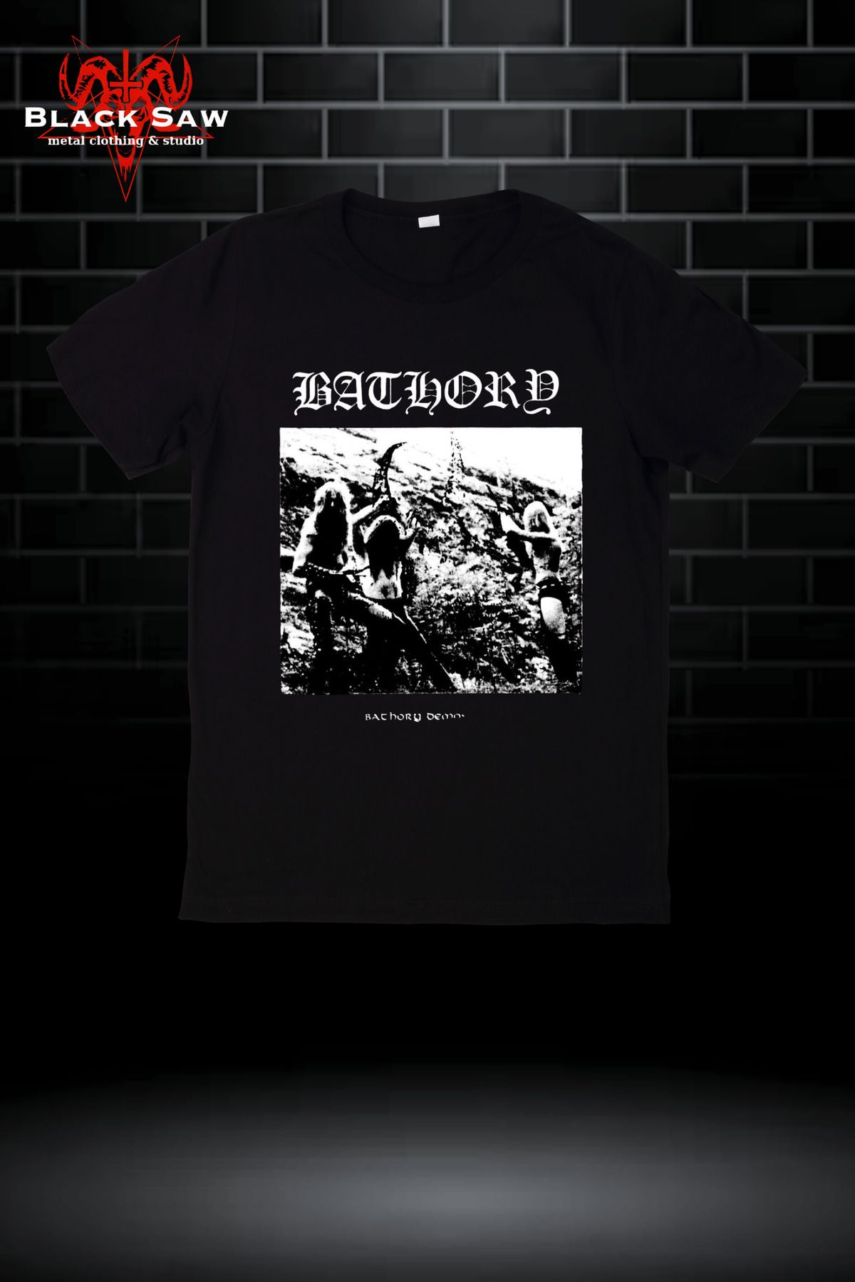 Valens Bathory Demo Black Metal Grup Tshirt