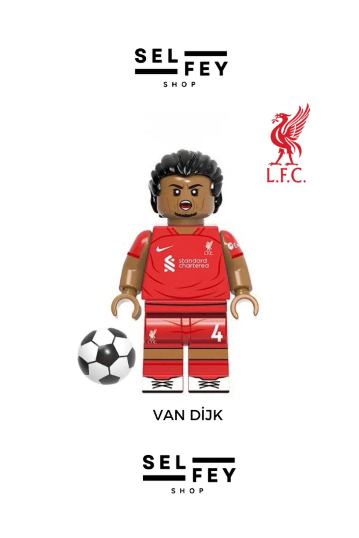 SelFey Lego Model Van Dijk Anahtarlık