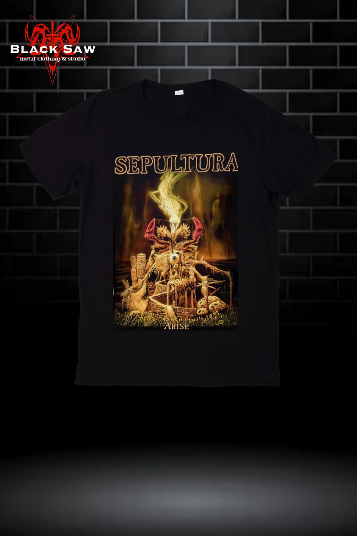 Valens Sepultura Arise Thrash Metal Grup Tshirt