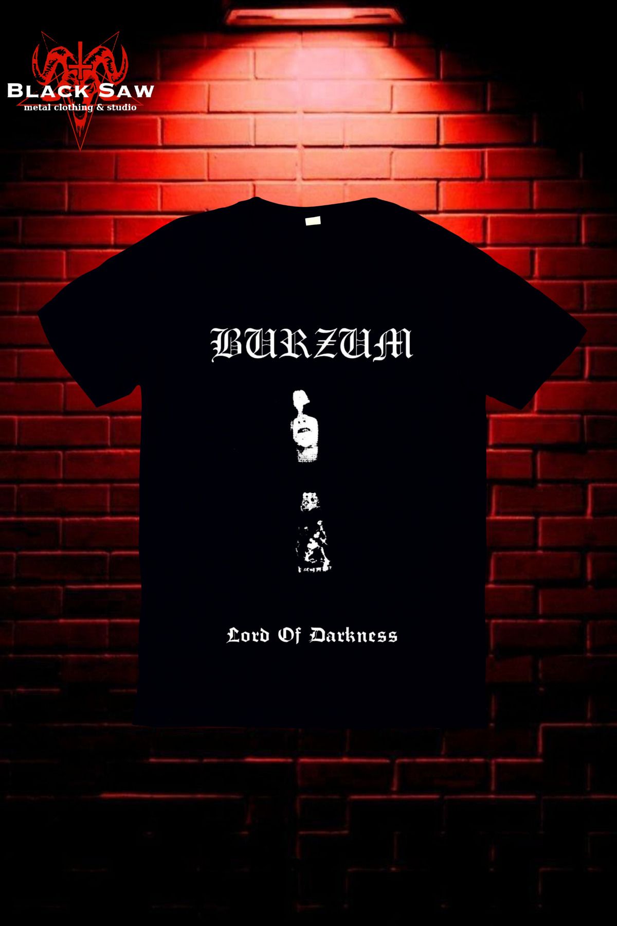 Valens Burzum Lord Of Darkness Black Metal Grup Tshirt