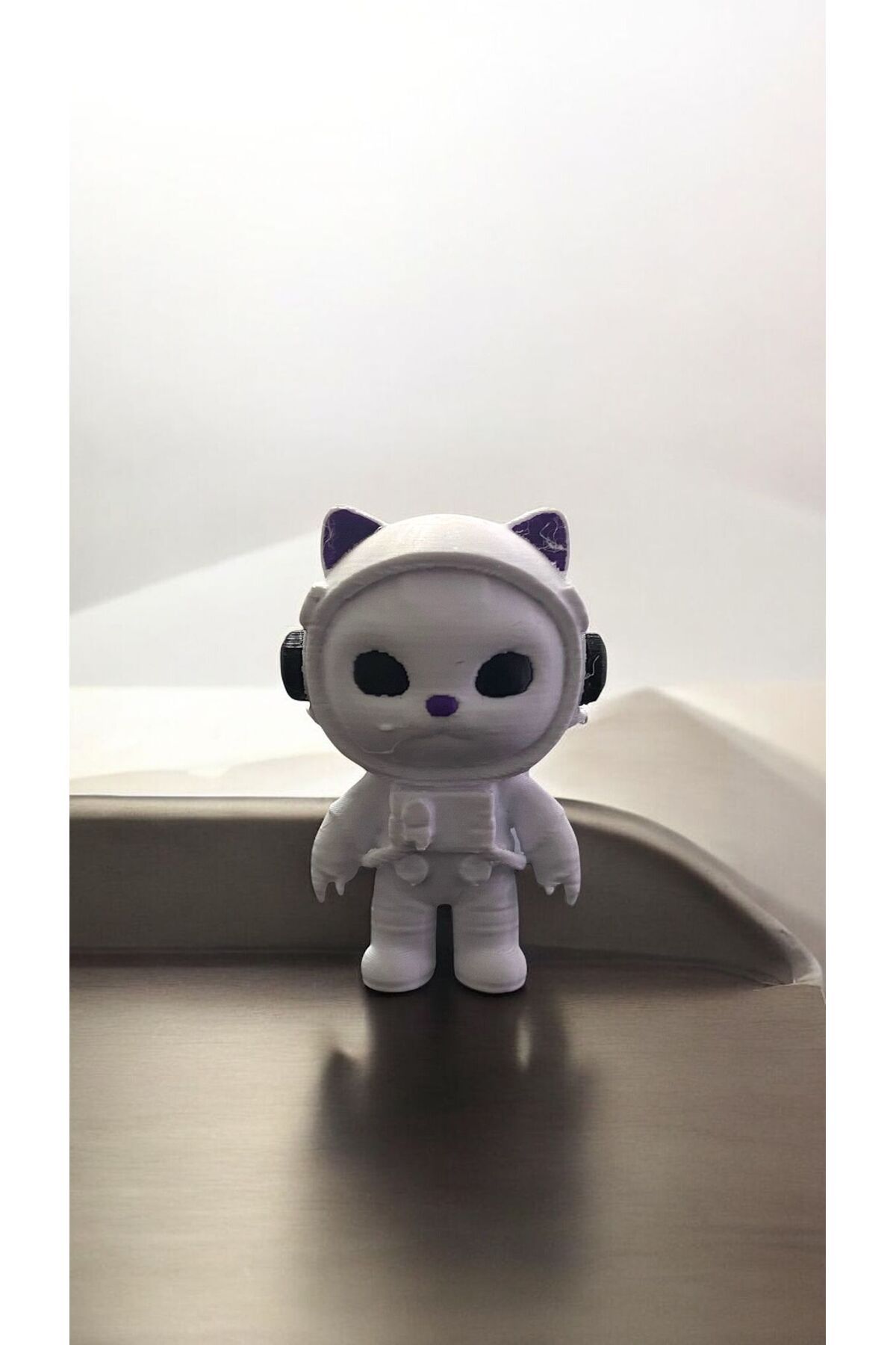 LYRA Mini Astronot Kedi Figürü