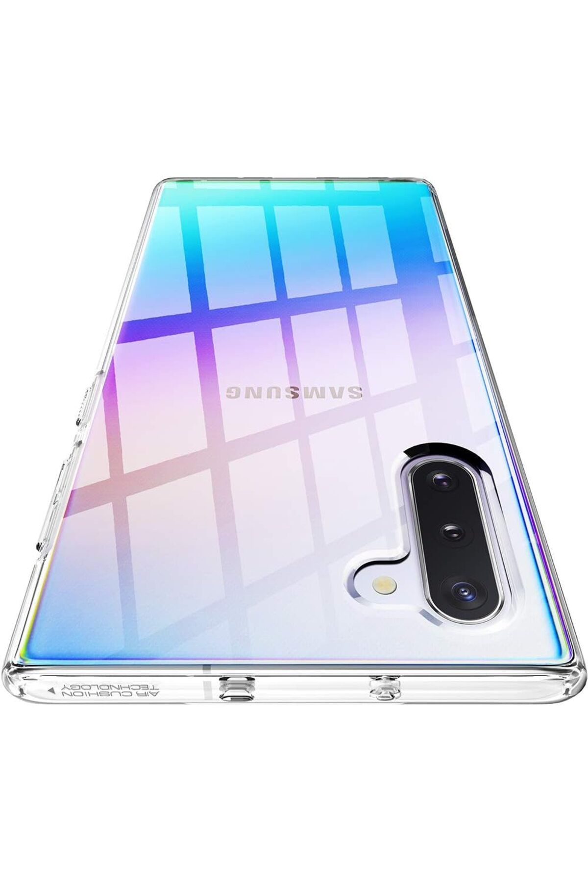 NcK Galaxy Note 10 Uyumlu  Kılıf Liquid Crystal Clear 4 Tarafı Tam Koruma - 628CS27370