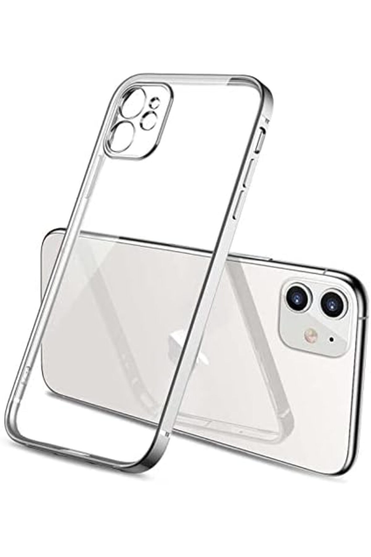 NcK iPhone 11 Kamera Korumalı Şeffaf Silikon Kılıf