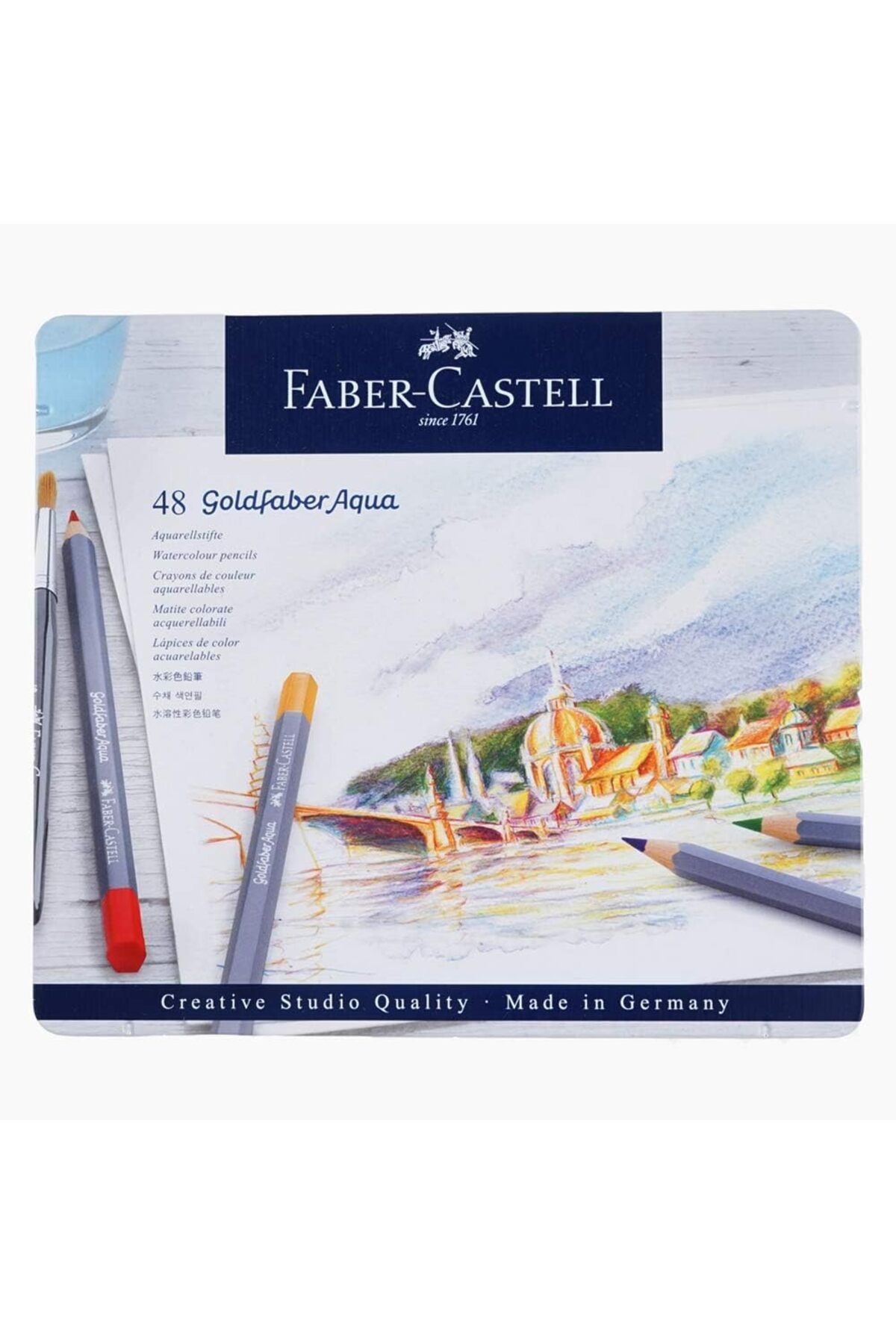 STOREMAX Erhnshp Goldfaber Aqua Boya Kalemi, 48 Renk rnbuyshop 995340