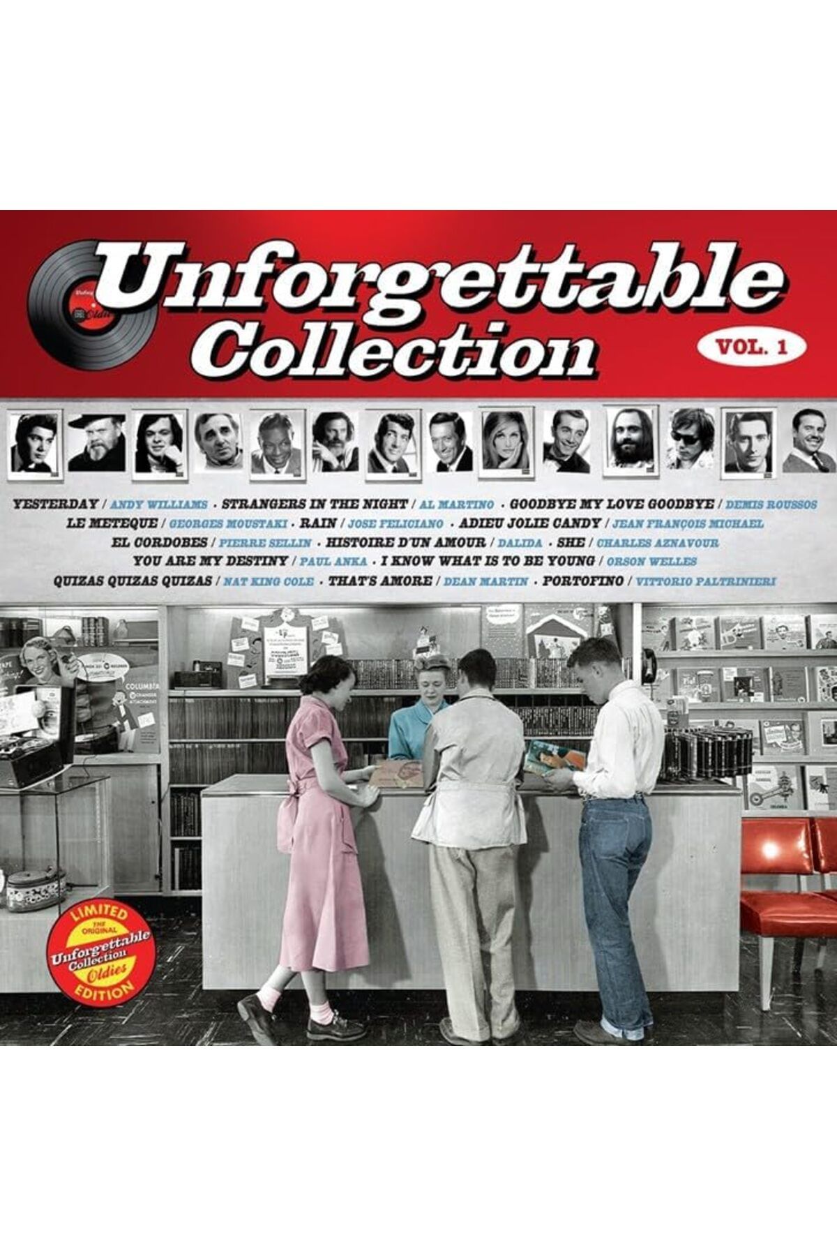 NcK Yonca Unforgettable Love Songs Vol. 1 Vinyl - (1 LP) Unutulmaz Aşk Şarkıları Plak