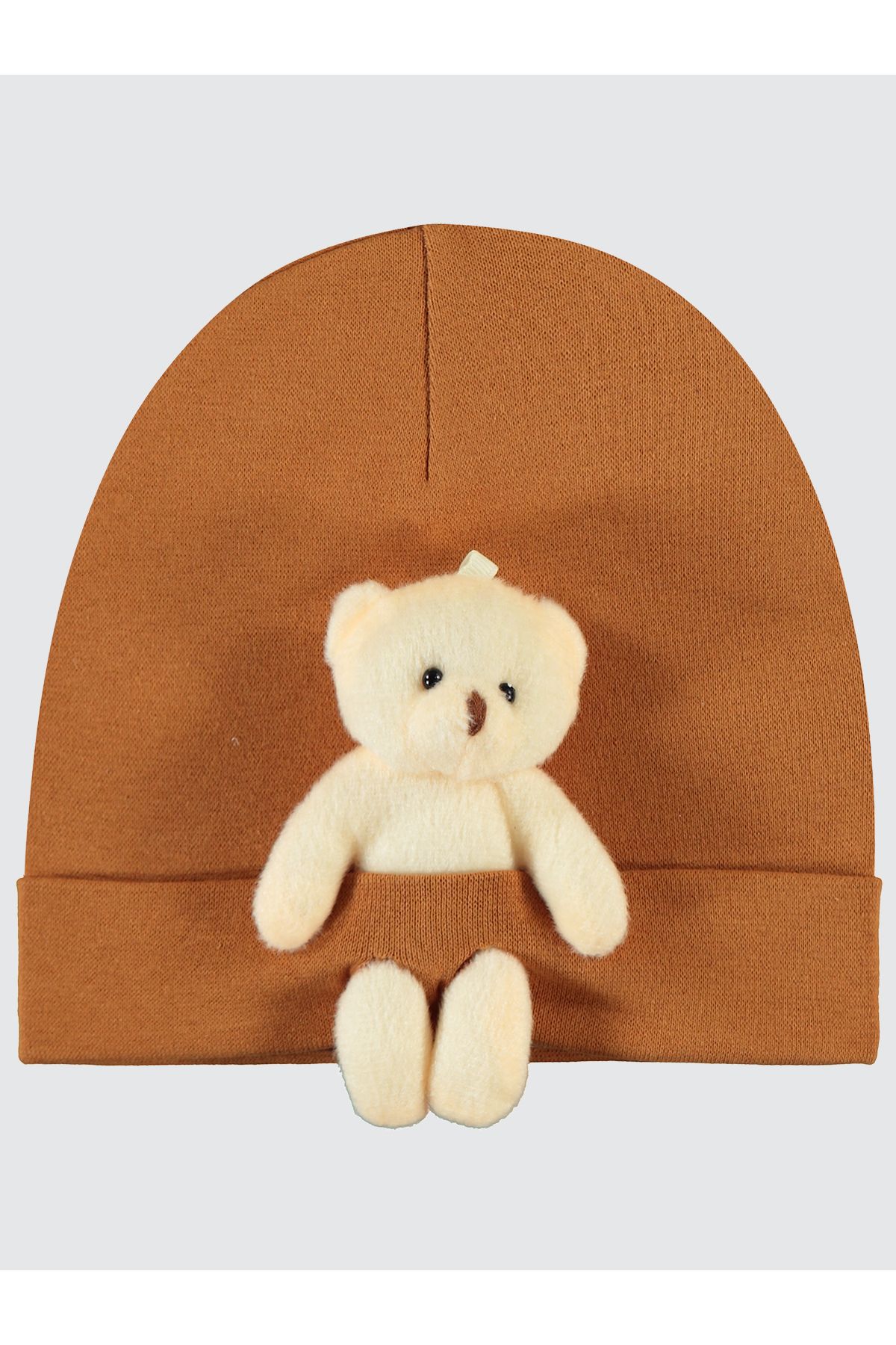 Civil Baby-Brown Baby Hat - Toy Detailed 1