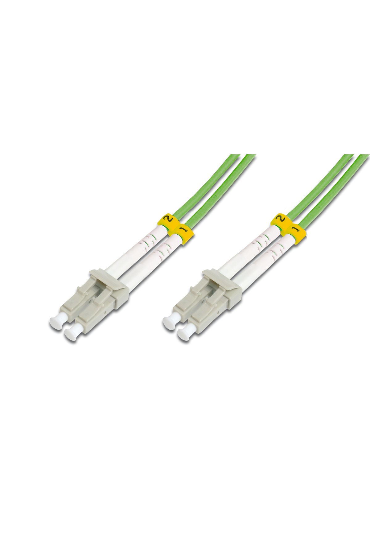 evimdeyokyok Beek LC-LC Fiber Optik Patch Kablo, Multimode OM 5 50/125 Duplex, 3.0mm, LSZH, 3 metre TdrTR