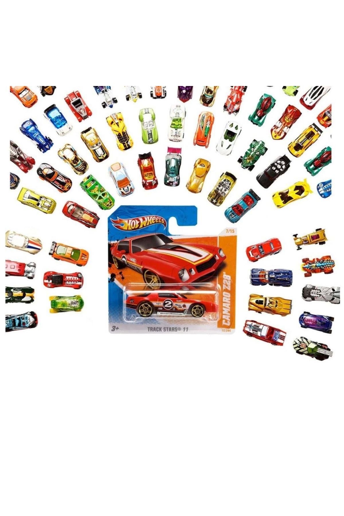 Finetoo Çocuk Hot Wheels Tekli Arabalar
