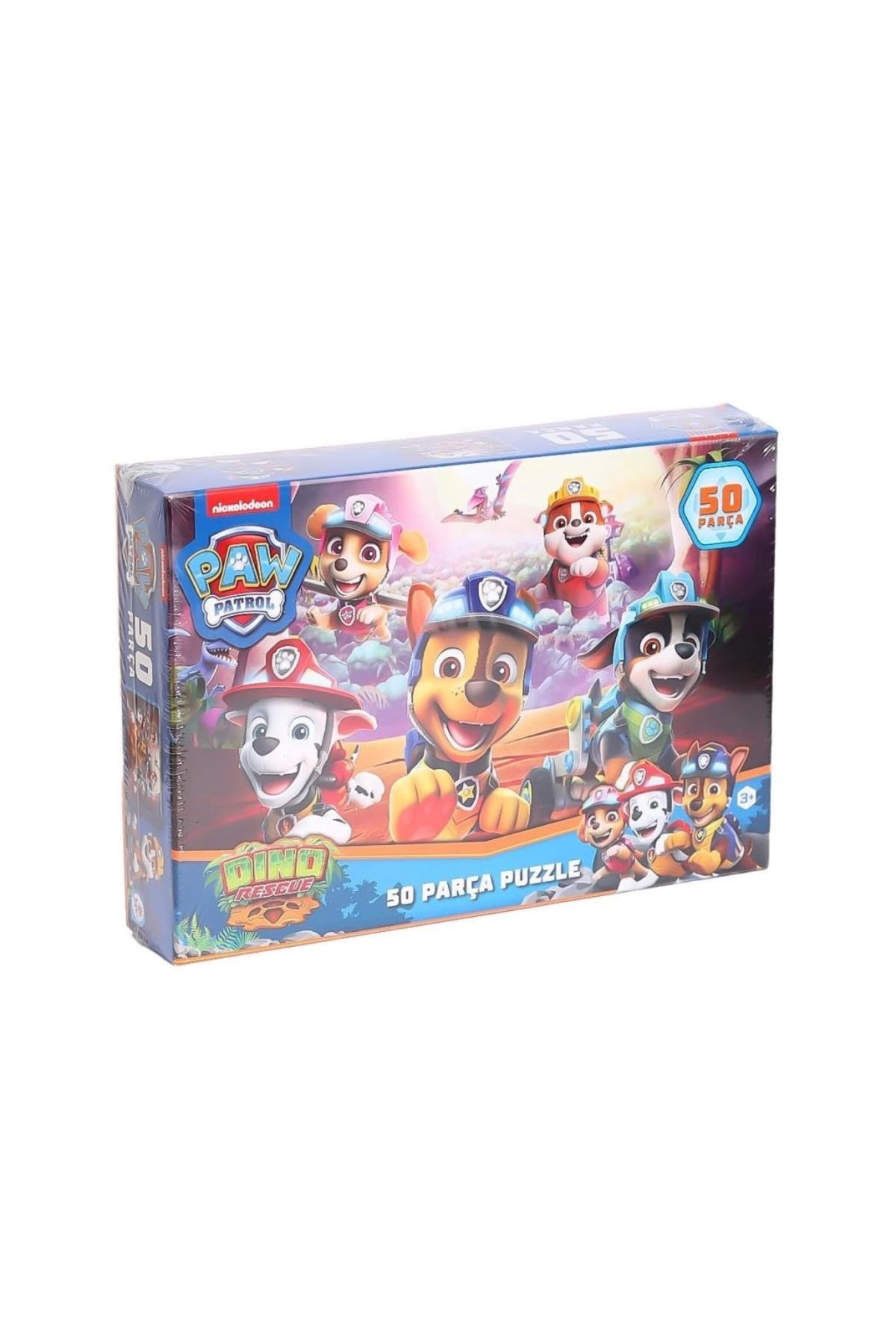 Basic Fun PW7928 Paw Patrol 50 Parça Puzzle -Laço