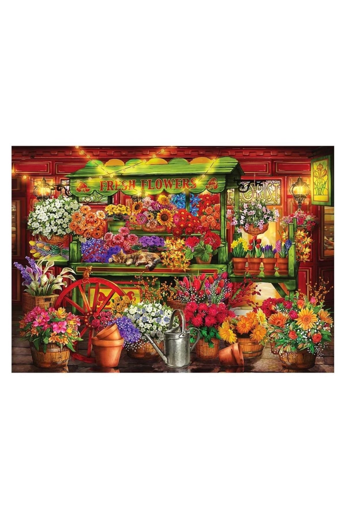 TWOX Çocuk KS Market Stall 3000 Parça Puzzle