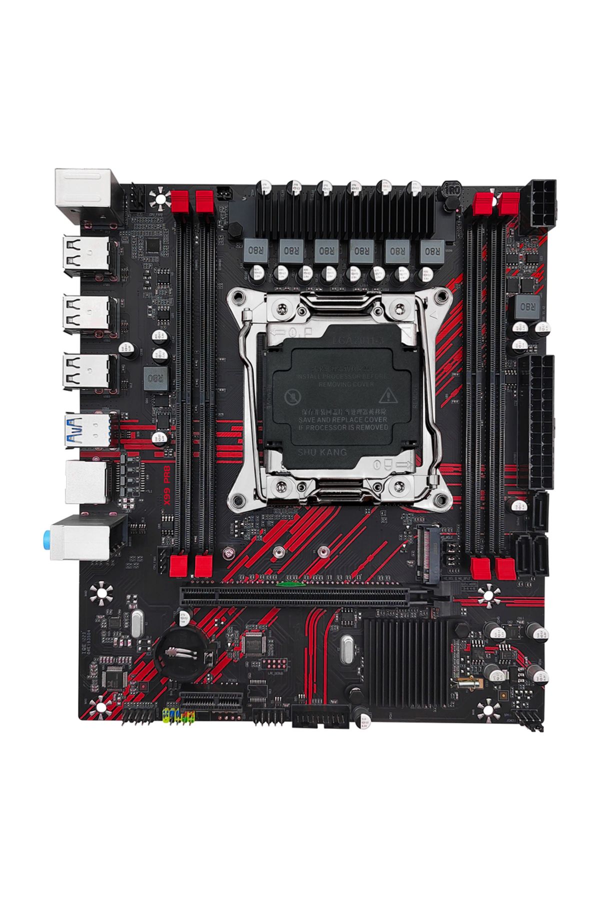 Choice-Motherboard Cpu Ram Machinist X99 Pr8 Motherboard Set Kit Intel Lga2011-3 Xeon E5 2666 V3 Cpu And Dd 5