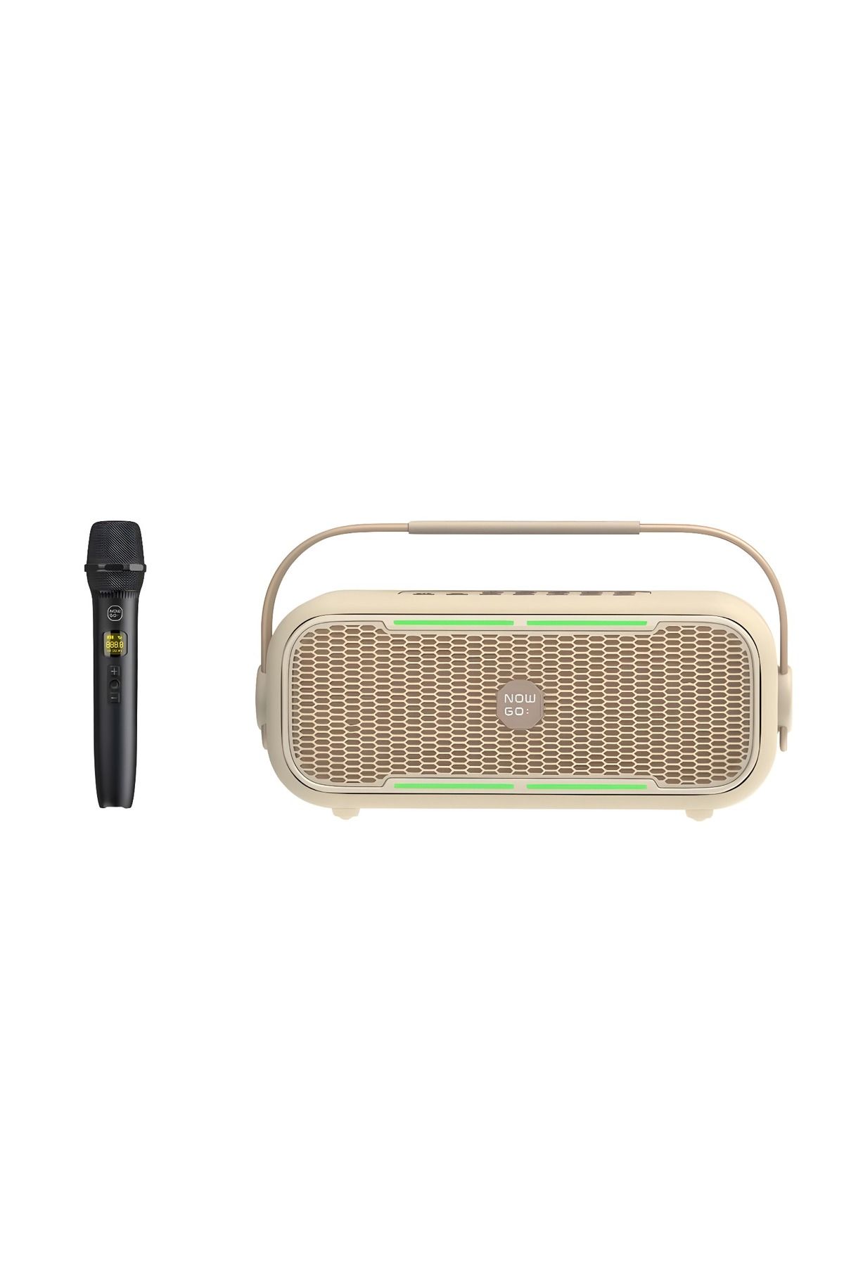 NowGo C1 Çok Fonksiyonlu Karaoke Bluetooth Hoparlör 100W Güçlü Ses  12000MAH Kapasite