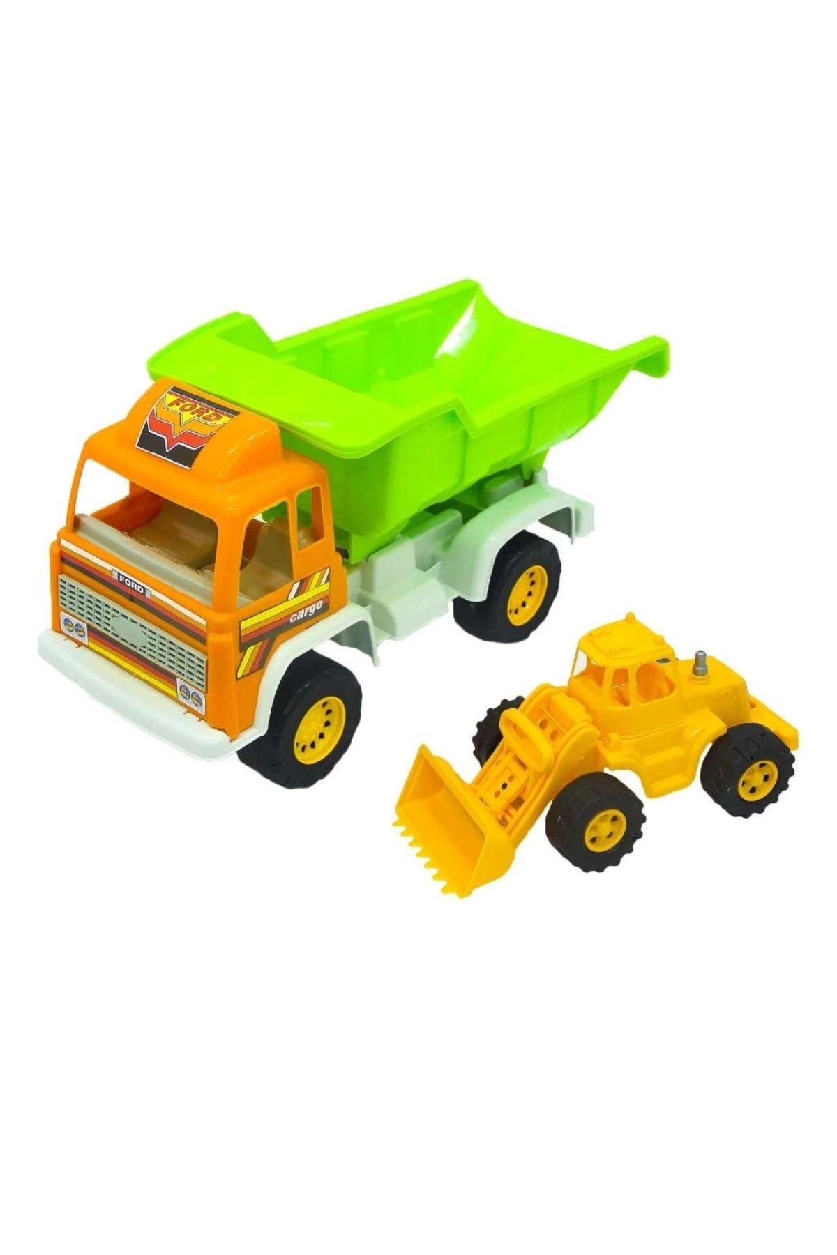 Finetoo Çocuk İnşaat Kamyonum ve Mini Buldozer