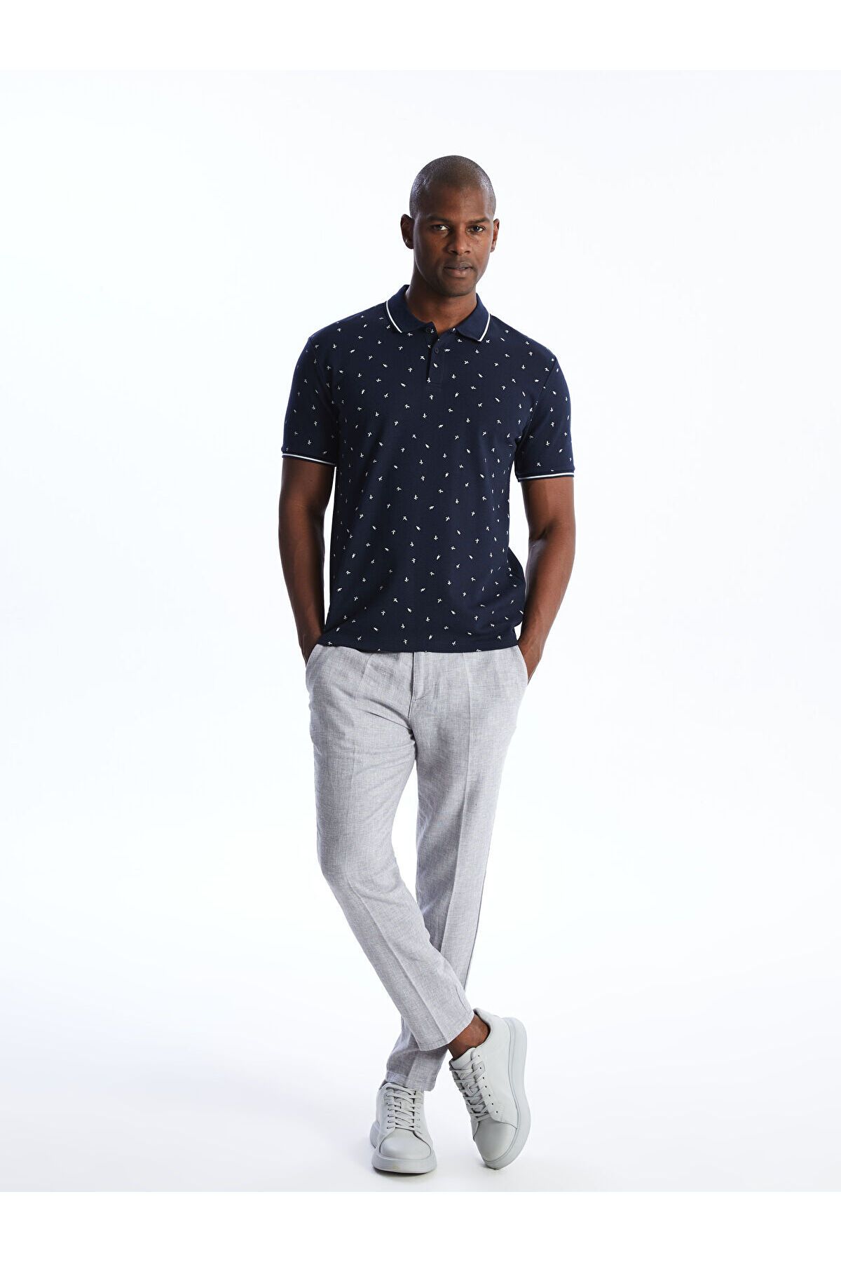 LC Waikiki Slim Fit Keten Karışımlı Erkek Pantolon