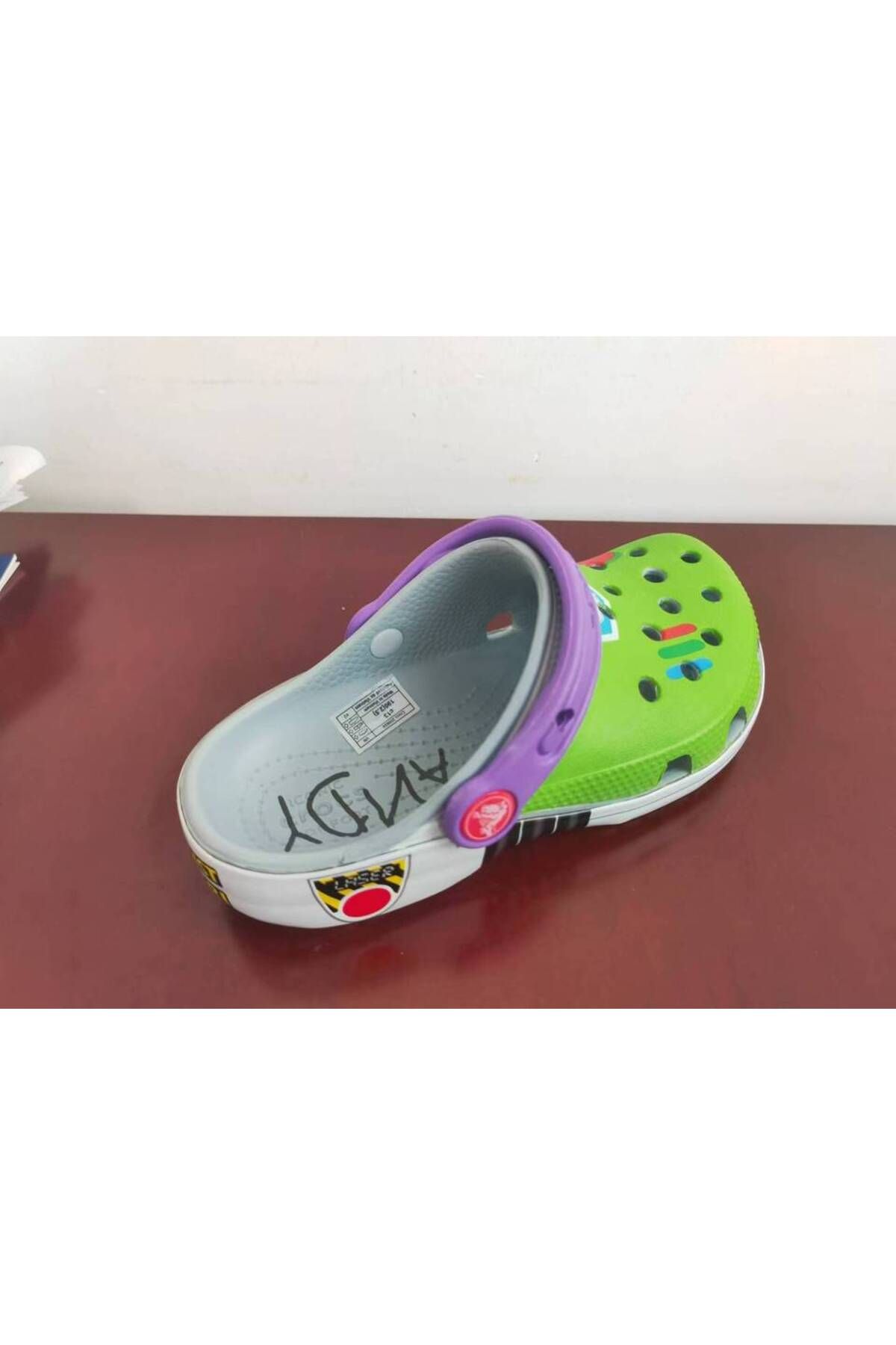 Choice-Disney Cartoon Anime Cute Buzz Lightyear Anti Slip Children Slippers Woody Toy Story Kids Shoes N... 4