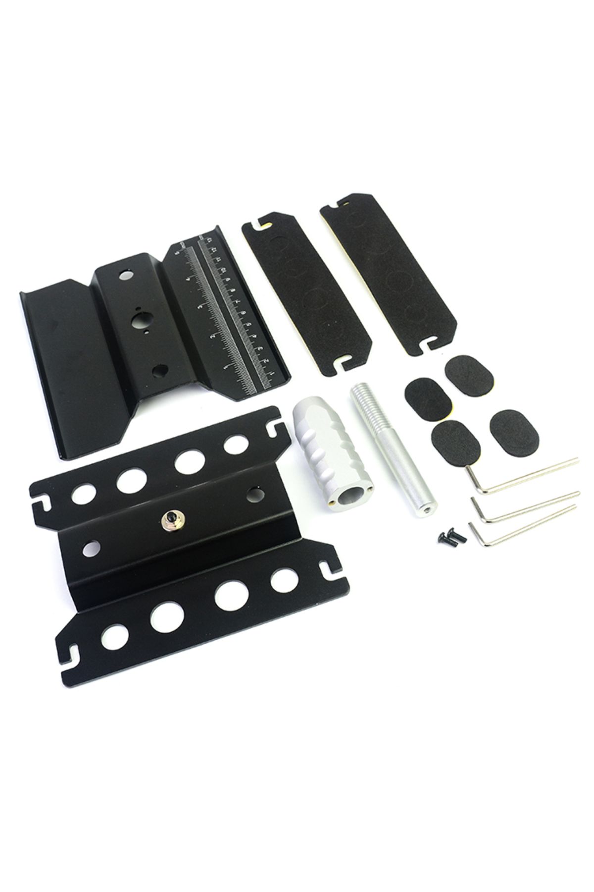 Choice-Black Rc Cars Tool Heightening Work Stand Assembly Platform 360 Degree Rotate Repair Station 1/10 1/ 1