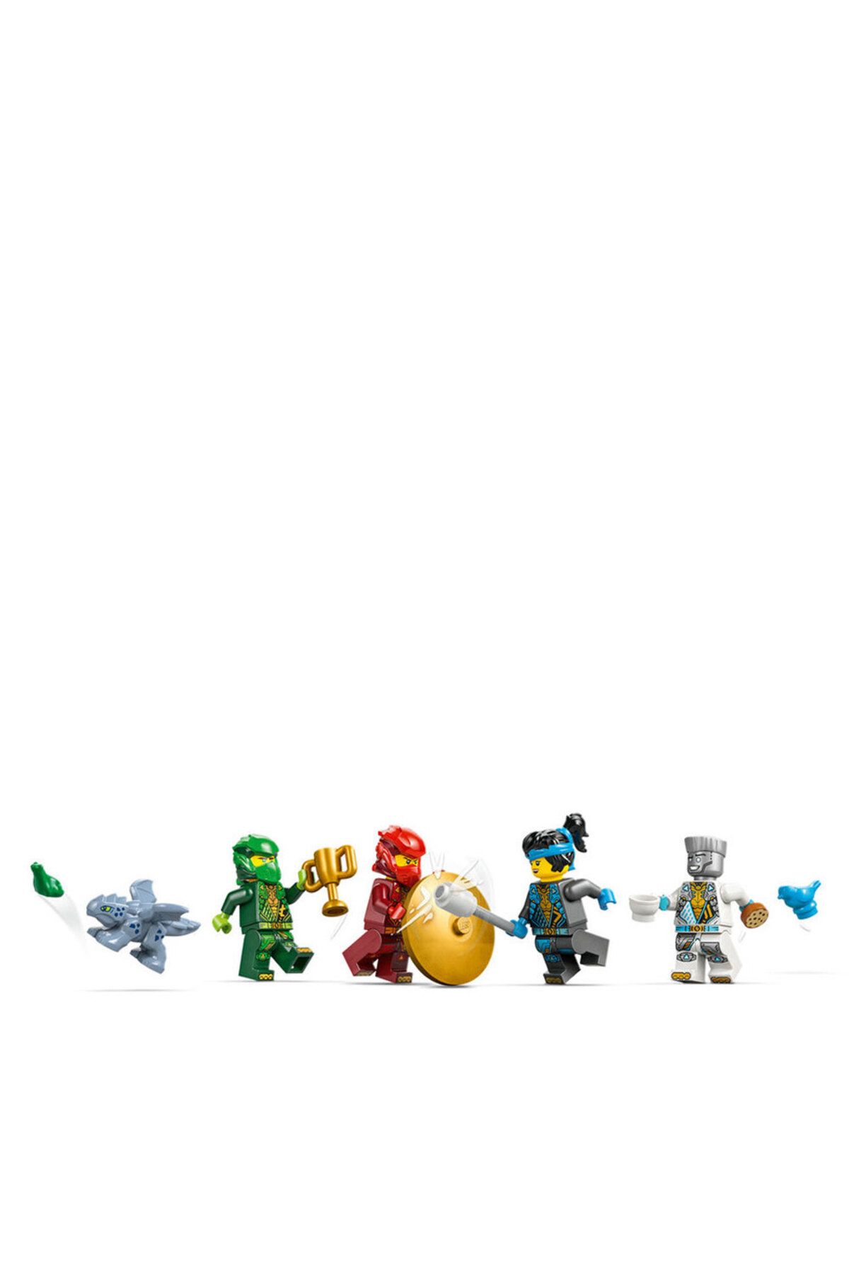 LEGO-NINJAGO Ninja Spinjitzu Temple 71831 - مجموعة بناء مكونة من 158 قطعة للأطفال من سن 4 سنوات فما فوق 2