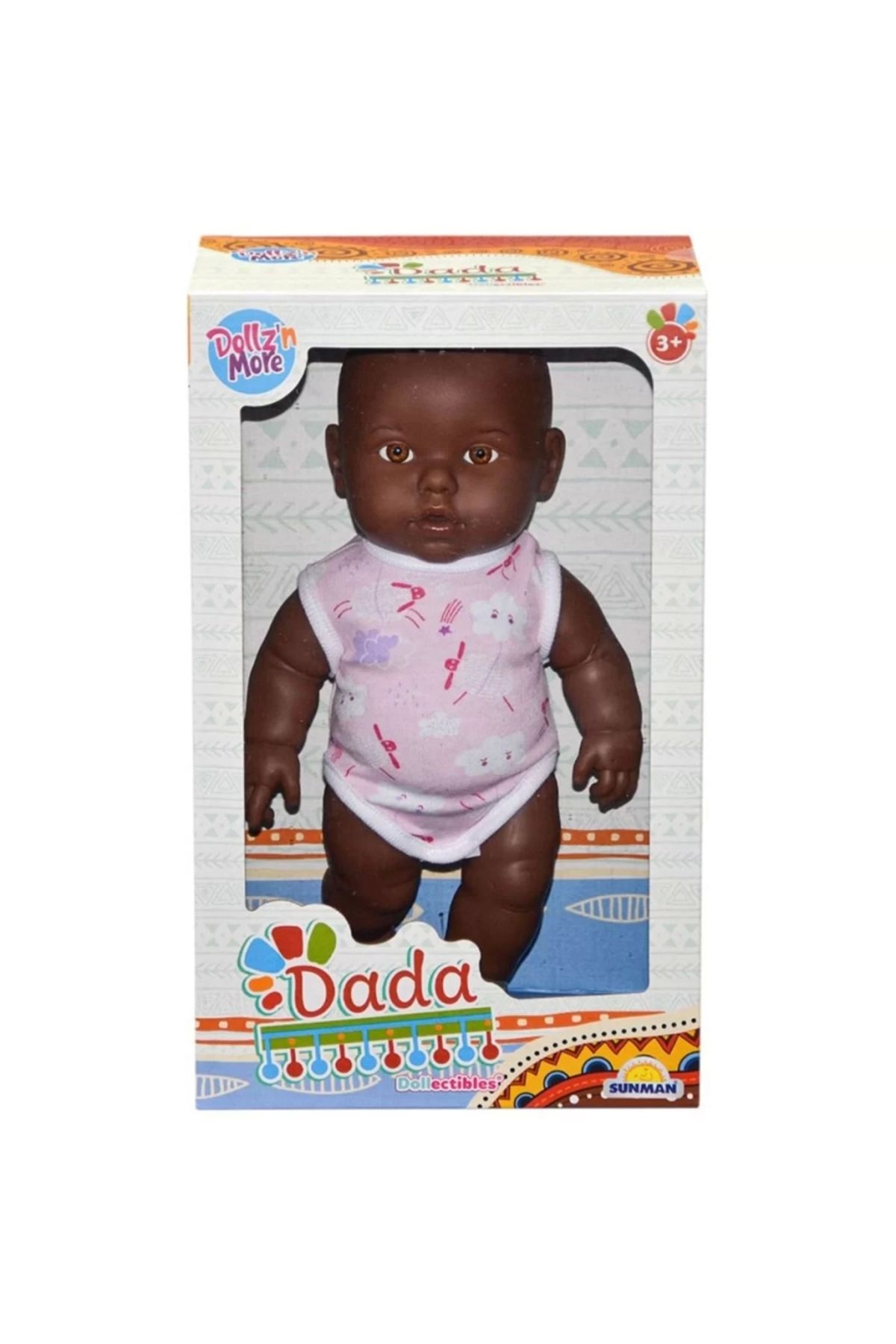 Finetoo Çocuk Dada Kel Et Bebek 35 cm