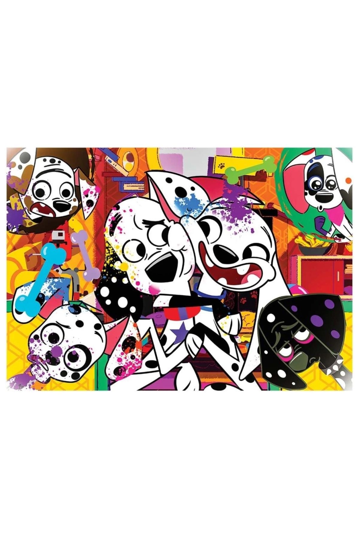 TWOX Çocuk KS Dalmatian 100 Parça Puzzle