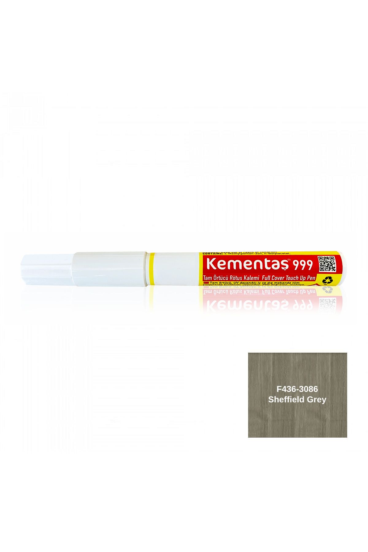 Kementaş-Full Coverage Touch Up Pens F436-3086 Sheffield Gray Full Coverage Touch Up Pen 1
