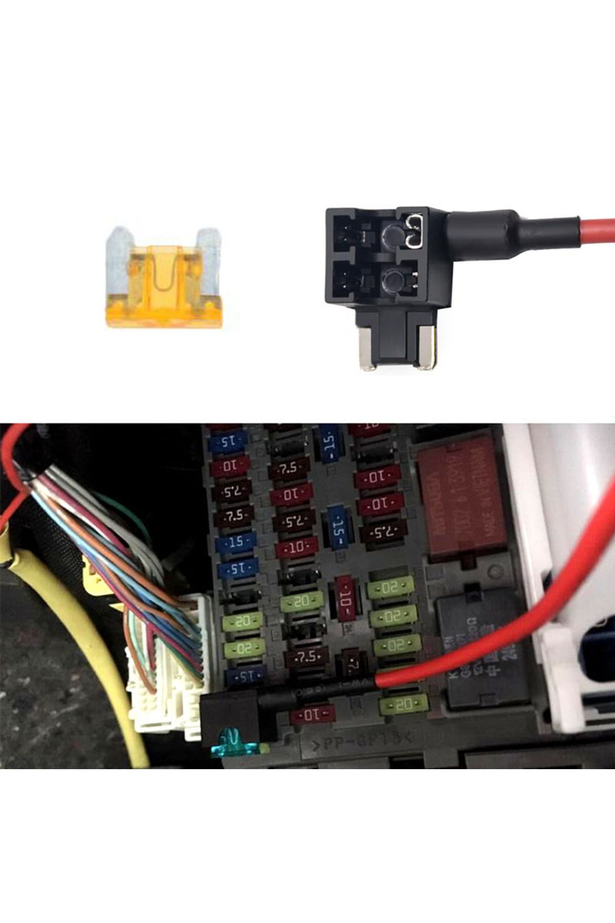Choice-100pcs/lot Car Truck Micro Blade Fuses 3A 5A 7.5A 10A 15A 20A 25A 30A AMP Plastic Box Assortment ... 6