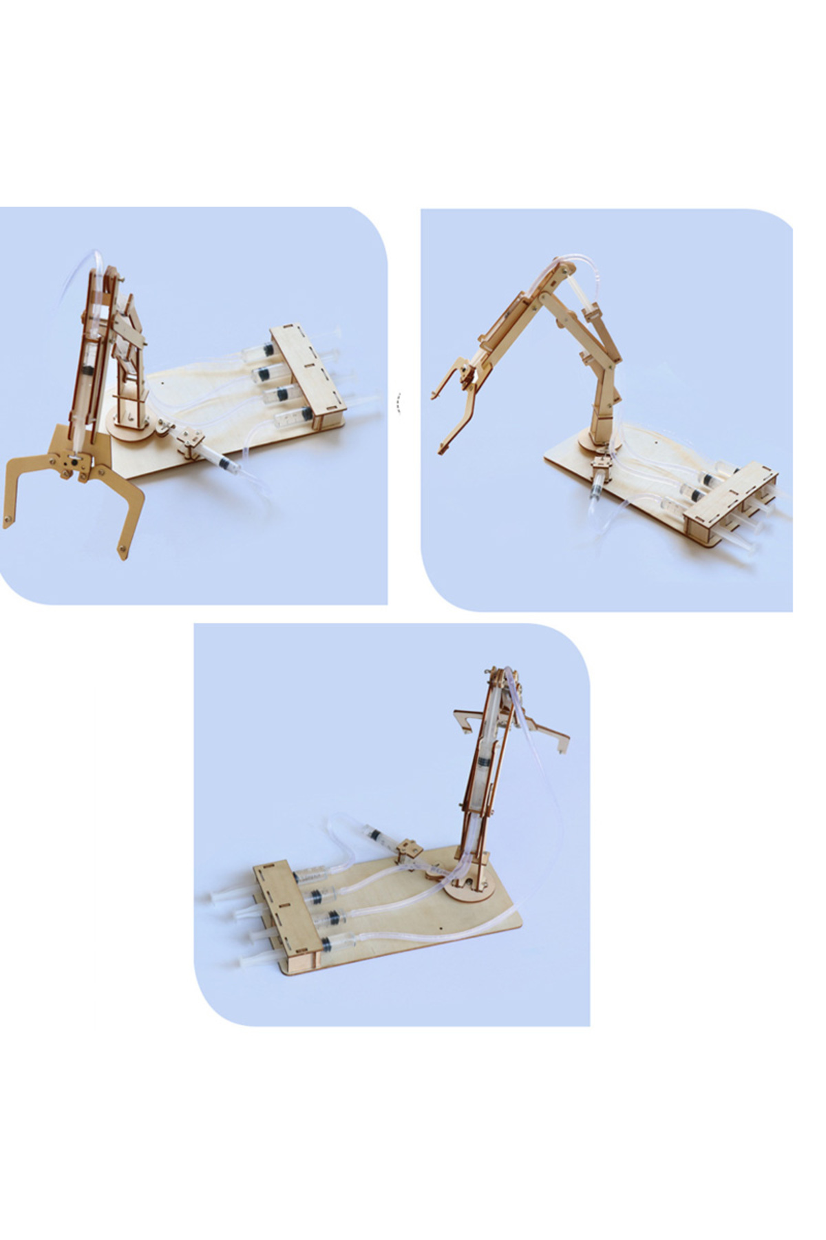 مدل‌های دی‌آی‌وای بازوی مکانیکی هیدرولیک، اسباب‌بازی ساختنی علمی و آموزشی برای کودکان، هدیه…